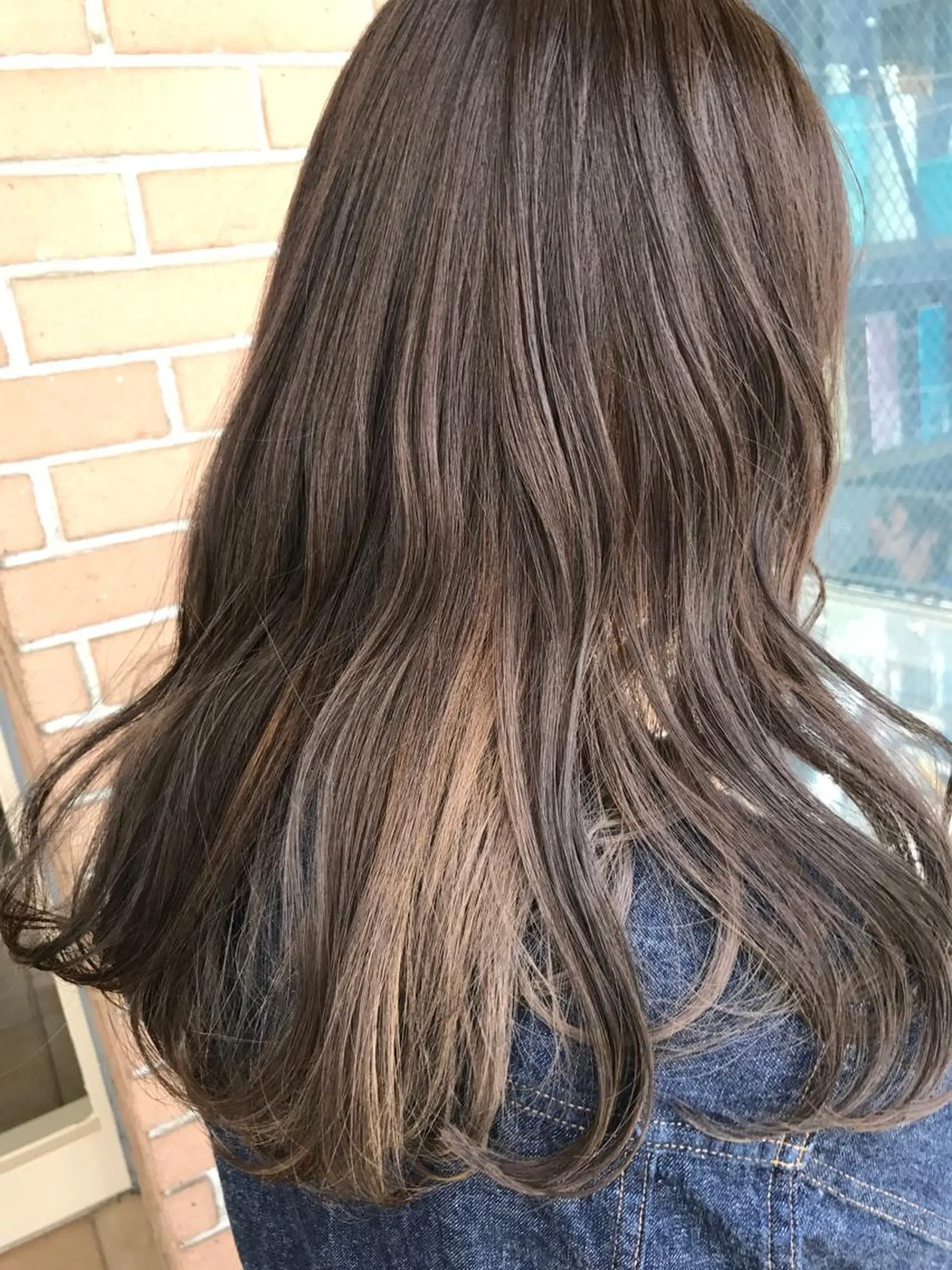 ロング カラー パーマ ヘアアレンジ マツエク・マツパ ダブルカラー インナーカラー サロンドミルク 原宿のヘアスタイル