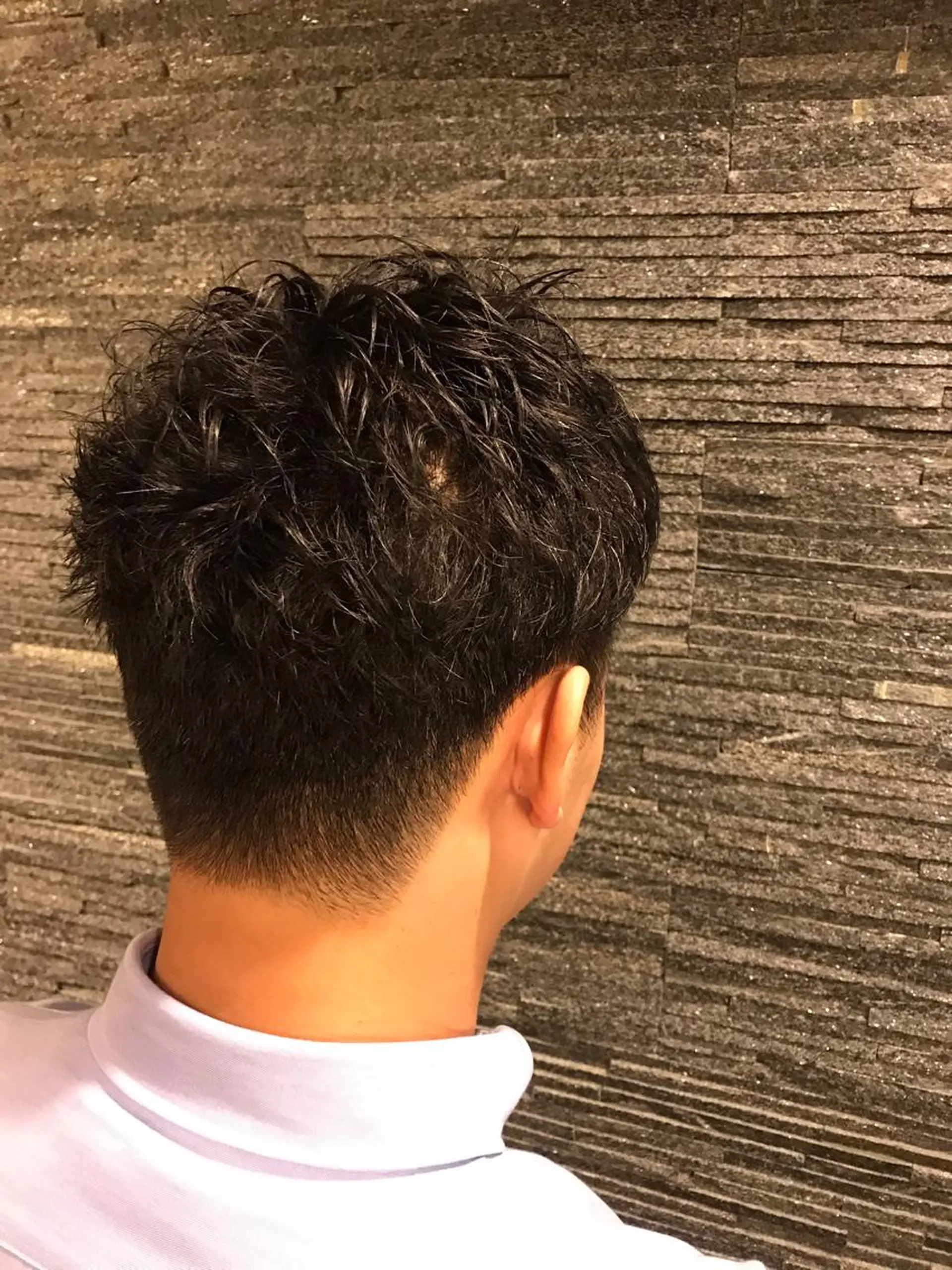 ショート プレミアムバーバー 表参道のヘアスタイル