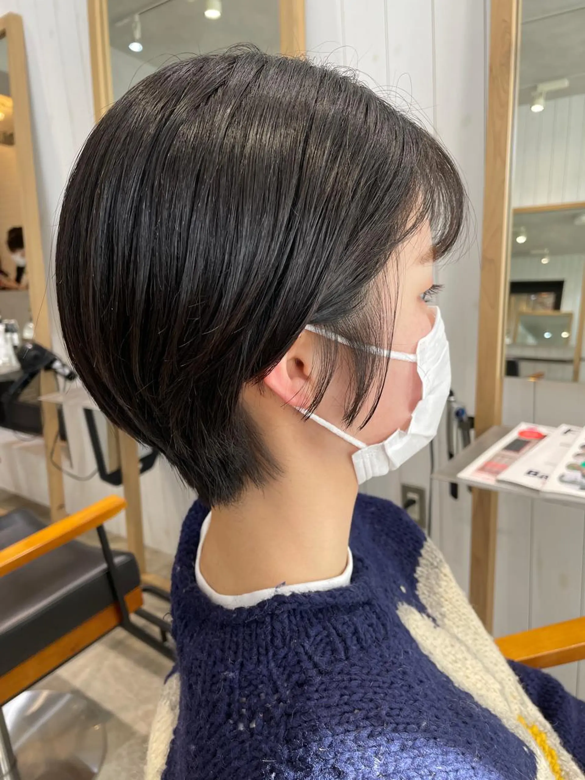 ショート カット 縮毛矯正 トリートメント ヒロミ/アレンジ/ アンニュイ/透け感のヘアスタイル