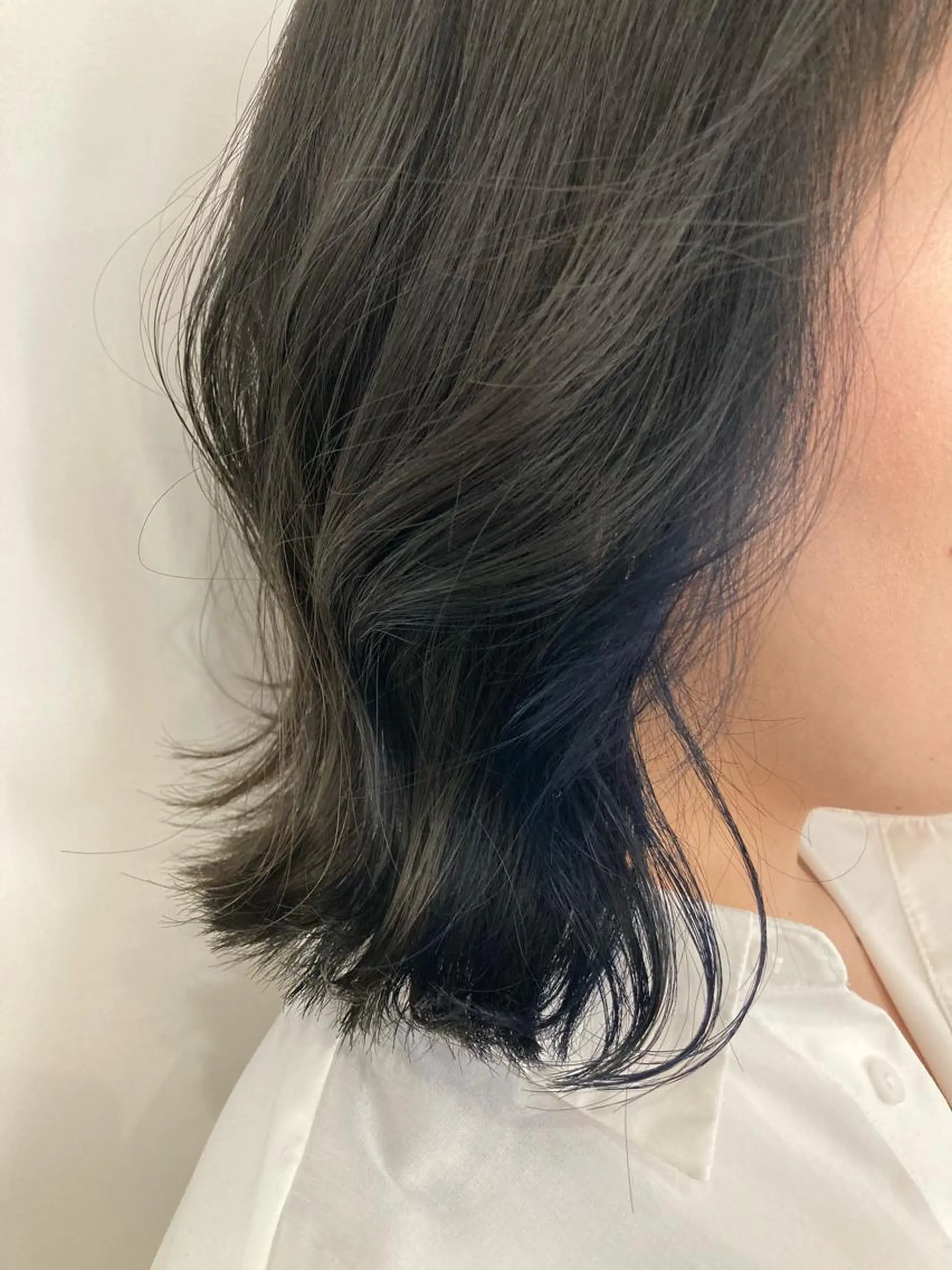 ミディアム カラー よこつか あみのヘアスタイル