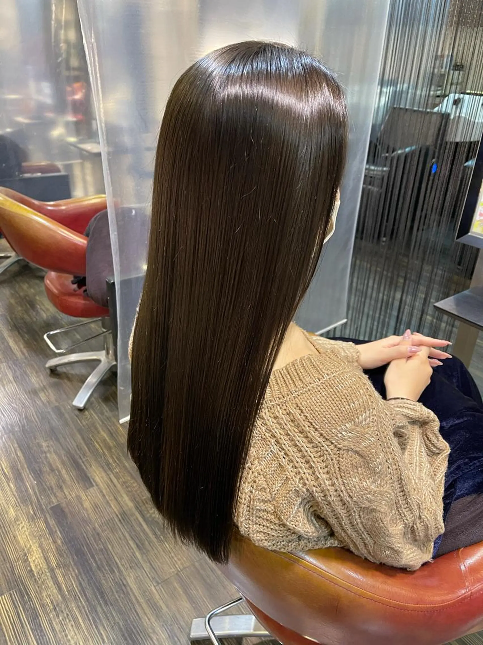 ロング トリートメント 酸熱トリートメント ヘアカラー メンズスタイル /メンズパーマ/須藤のヘアスタイル