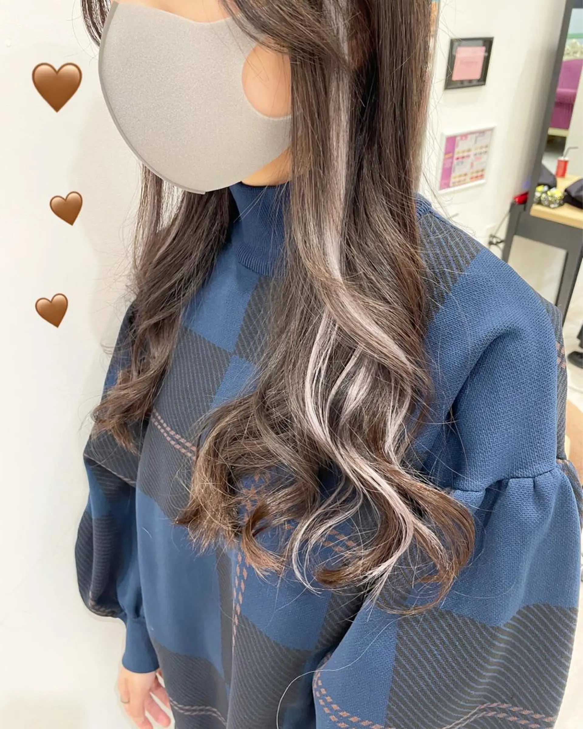 ロング カラー シールエクステ エクステ カット エクステ 新宿駅近♡個室 ♡関口三都季🌜のヘアスタイル