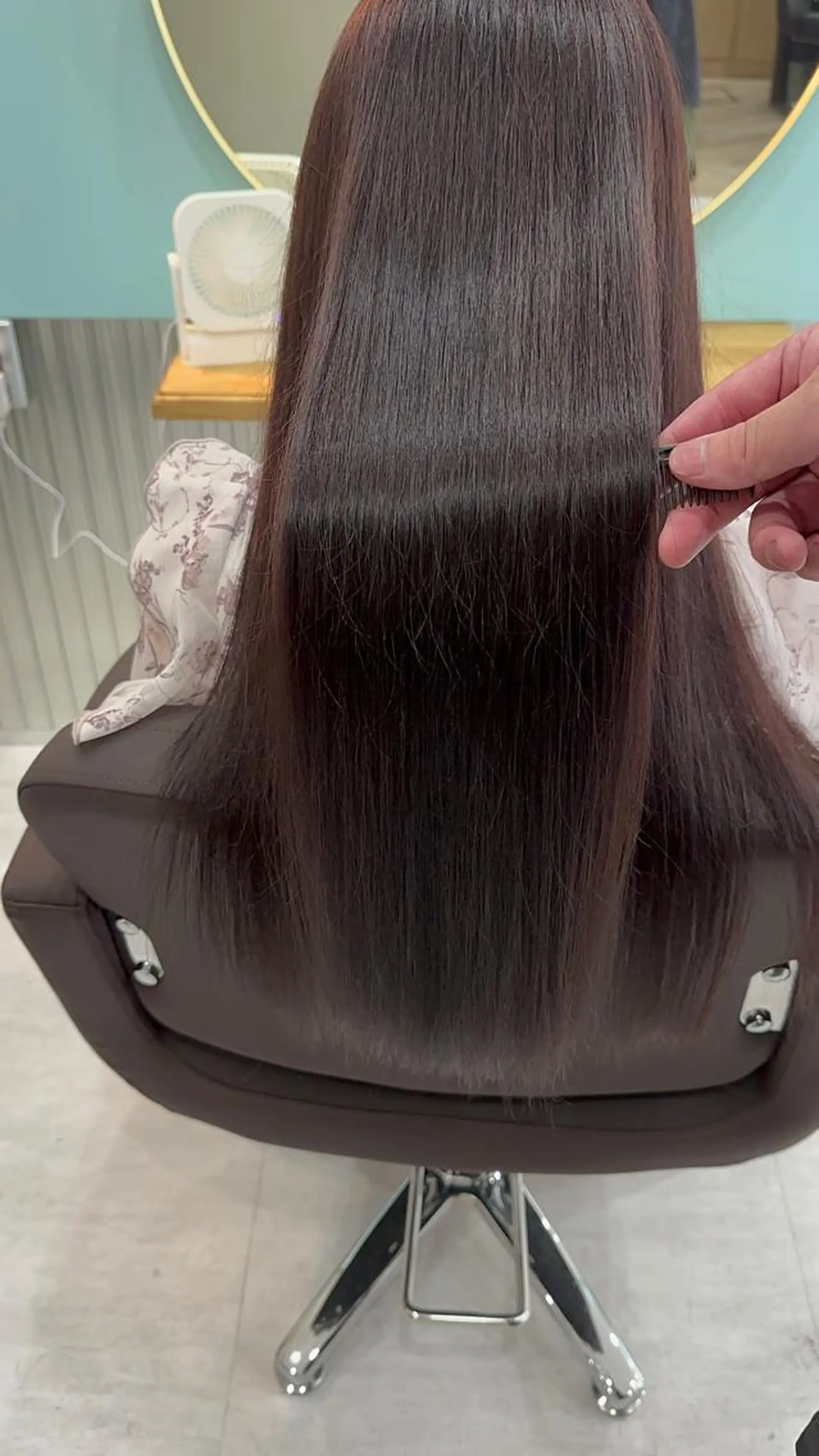 ロング カワカミ ユウダイのヘアスタイル