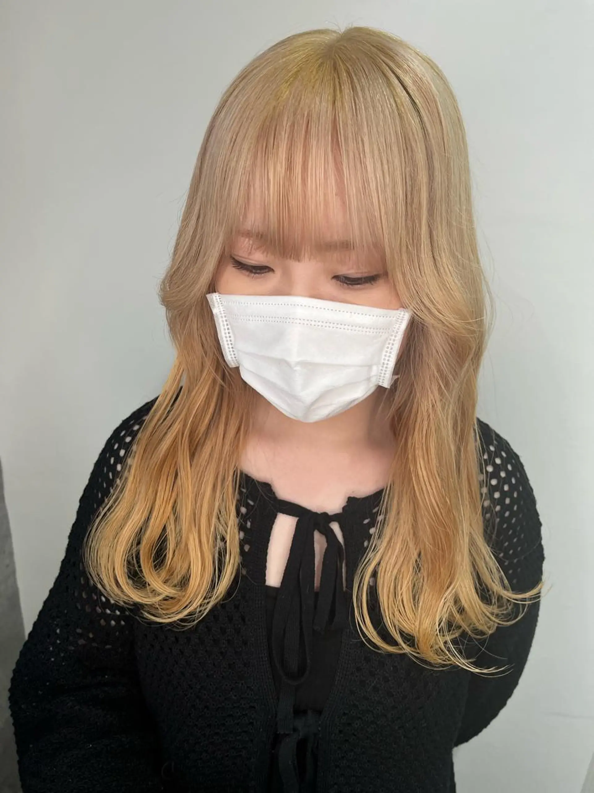 セミロング カラー パーマ ヘアアレンジ メンズ キッズ ネイル マツエク・マツパ アイブロウ ダブルカラー 新宿のヘアスタイル