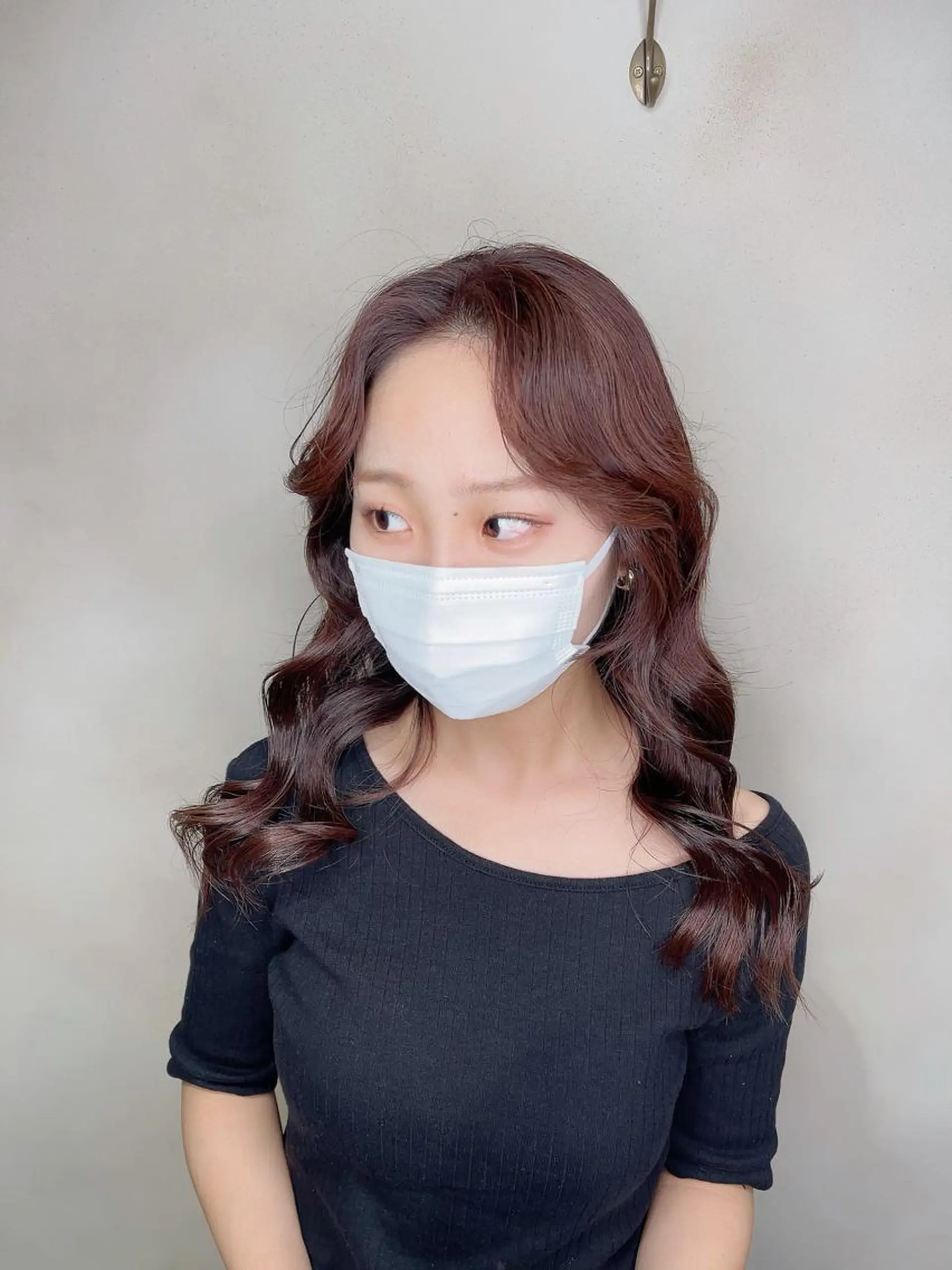 ロング カラー 泉 堅也のヘアスタイル