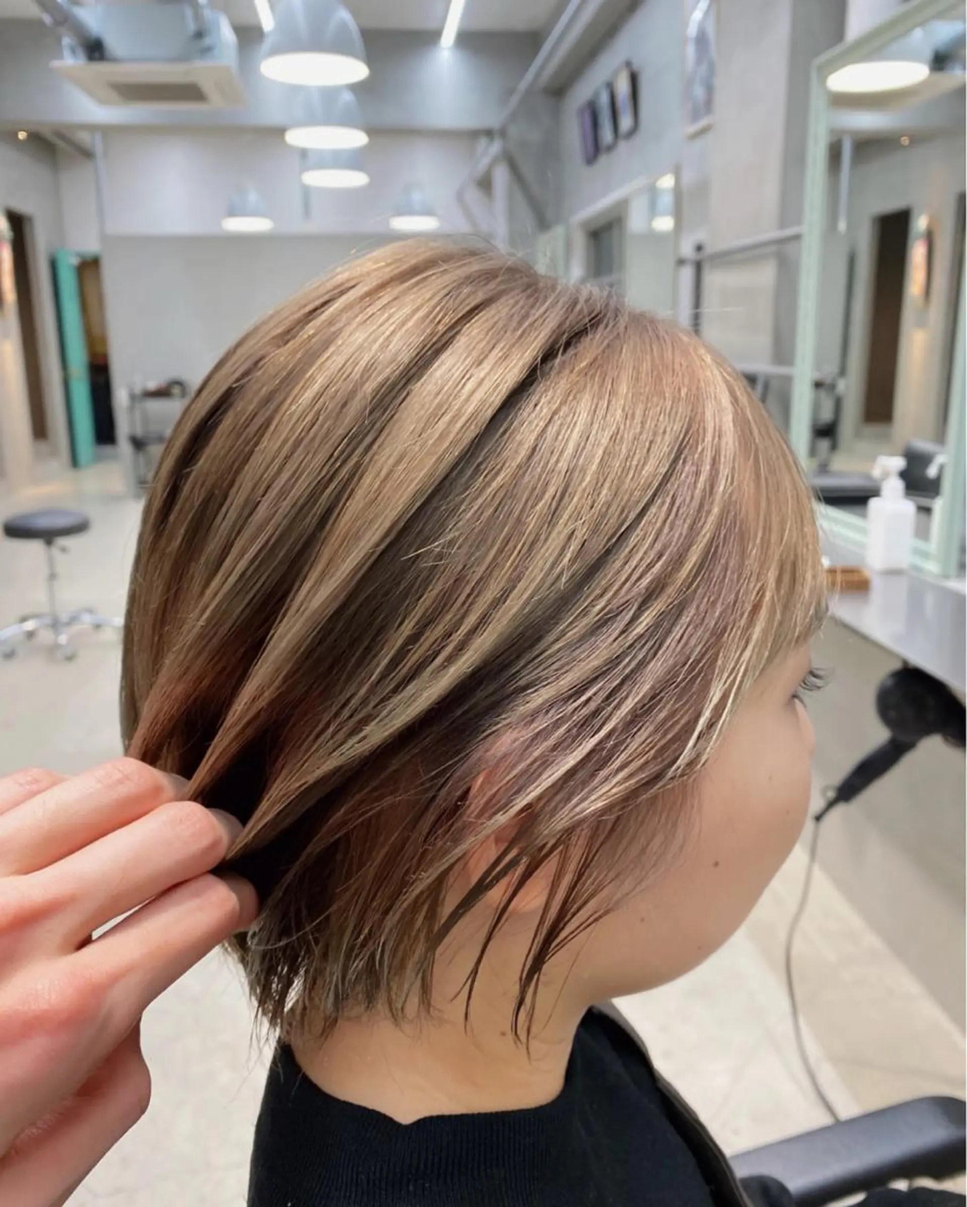 ミディアム アッシュ Kaito🐶/ デザイン/レイヤーのヘアスタイル