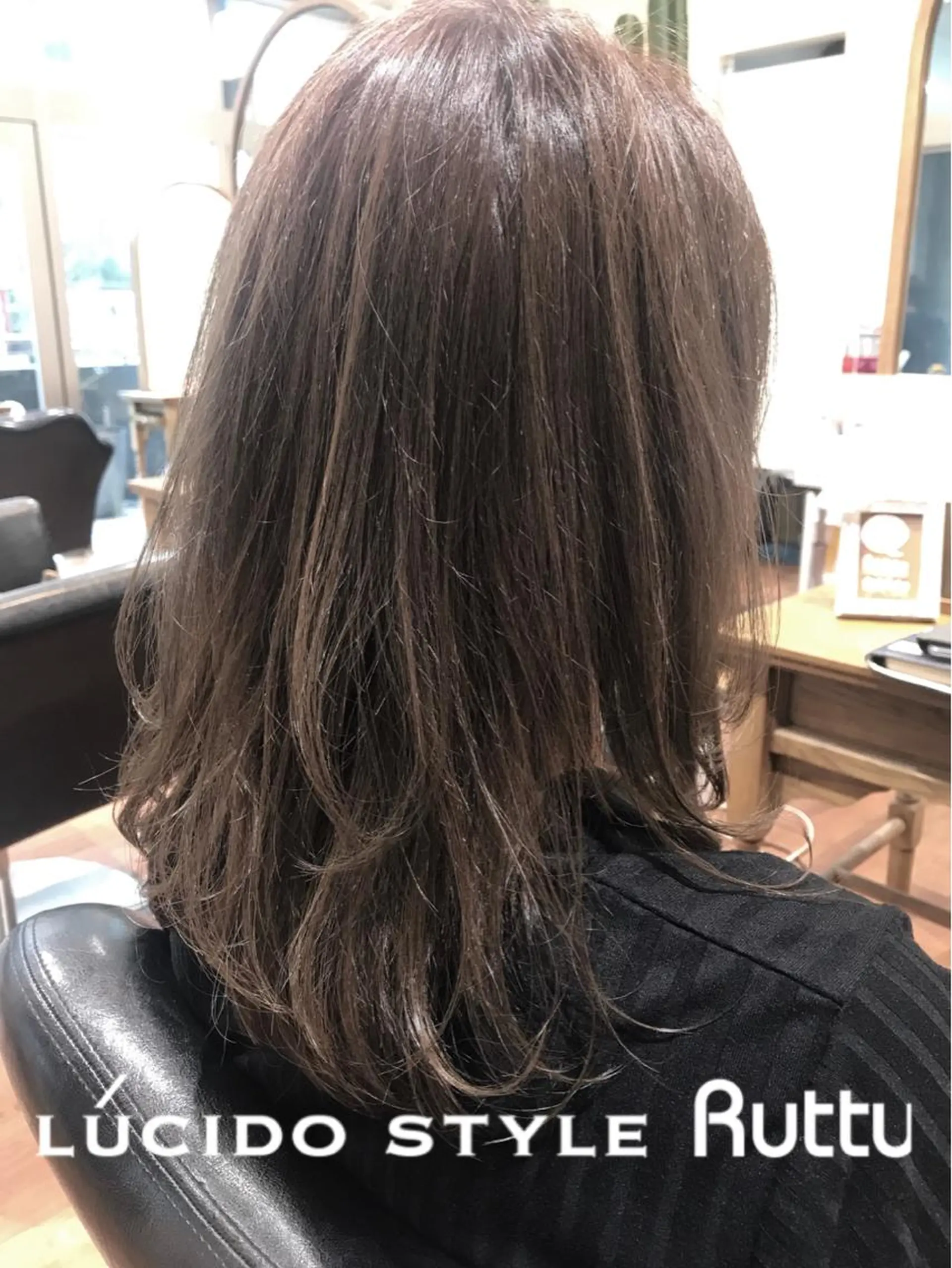 ロング カラー アザマ　ヤスカツ _rosso 川口のヘアスタイル