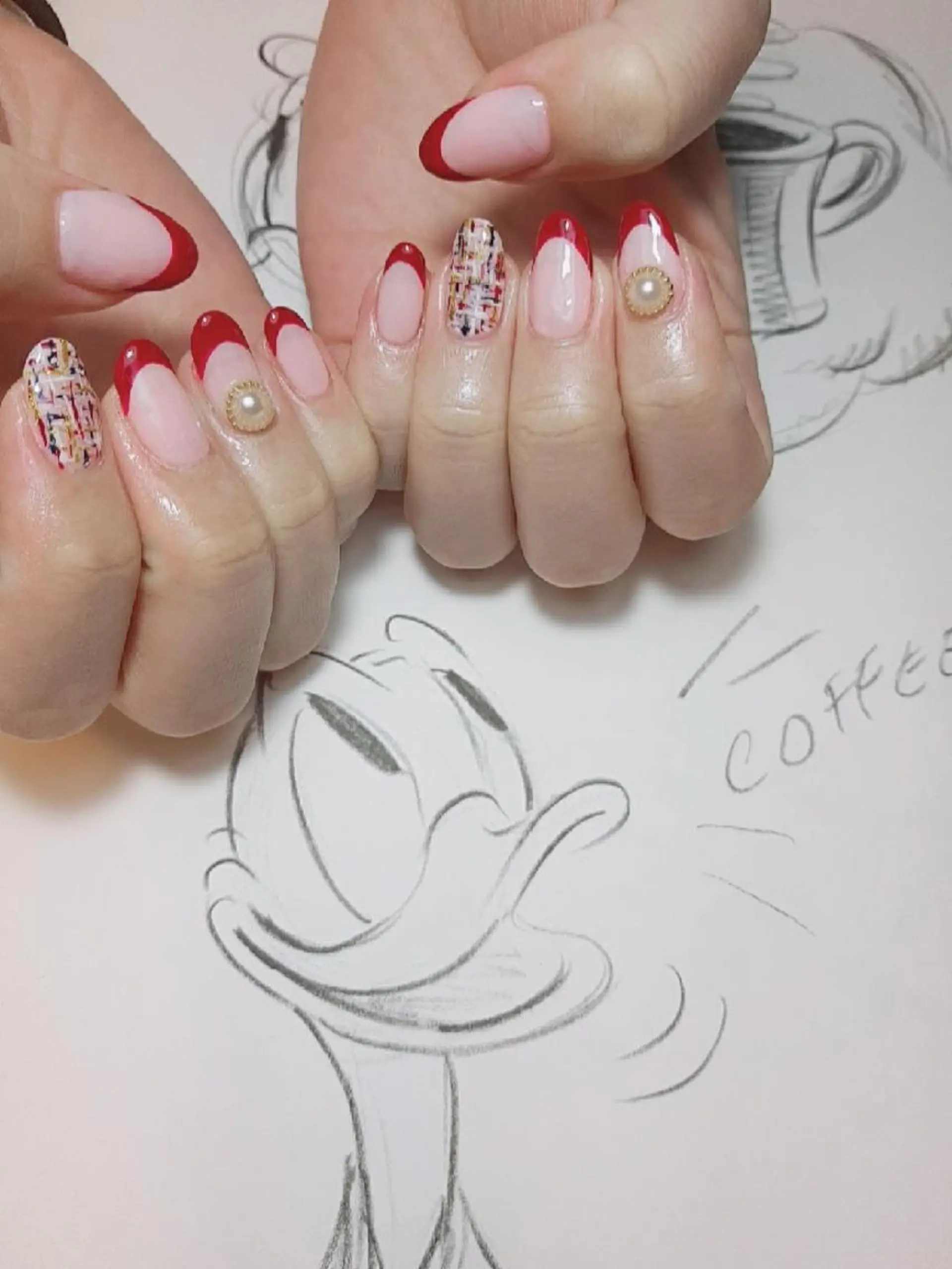 ネイル フレンチネイル owlnail /持込みデザイン専門のネイルデザイン