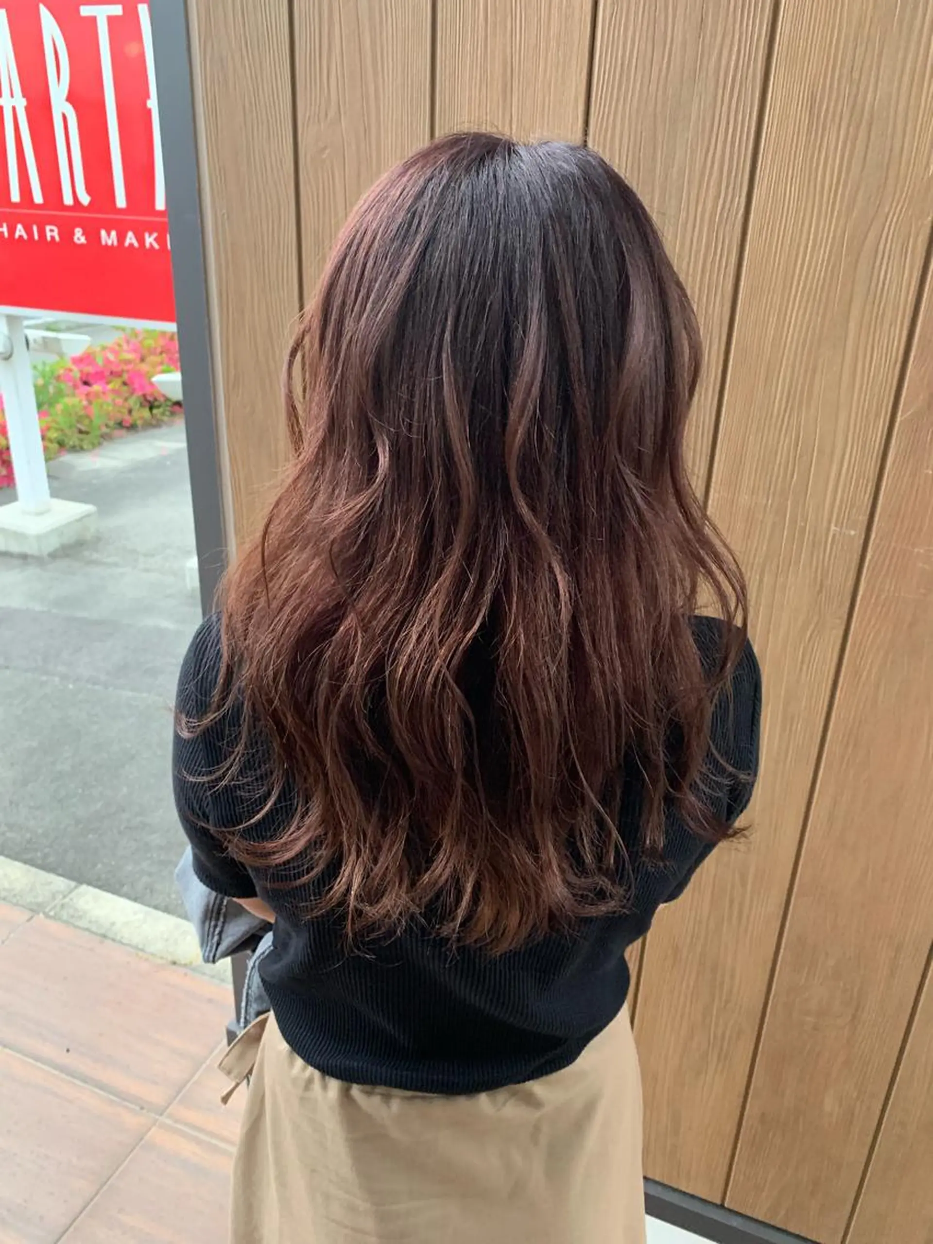 ロング カラー 工藤 勇樹のヘアスタイル