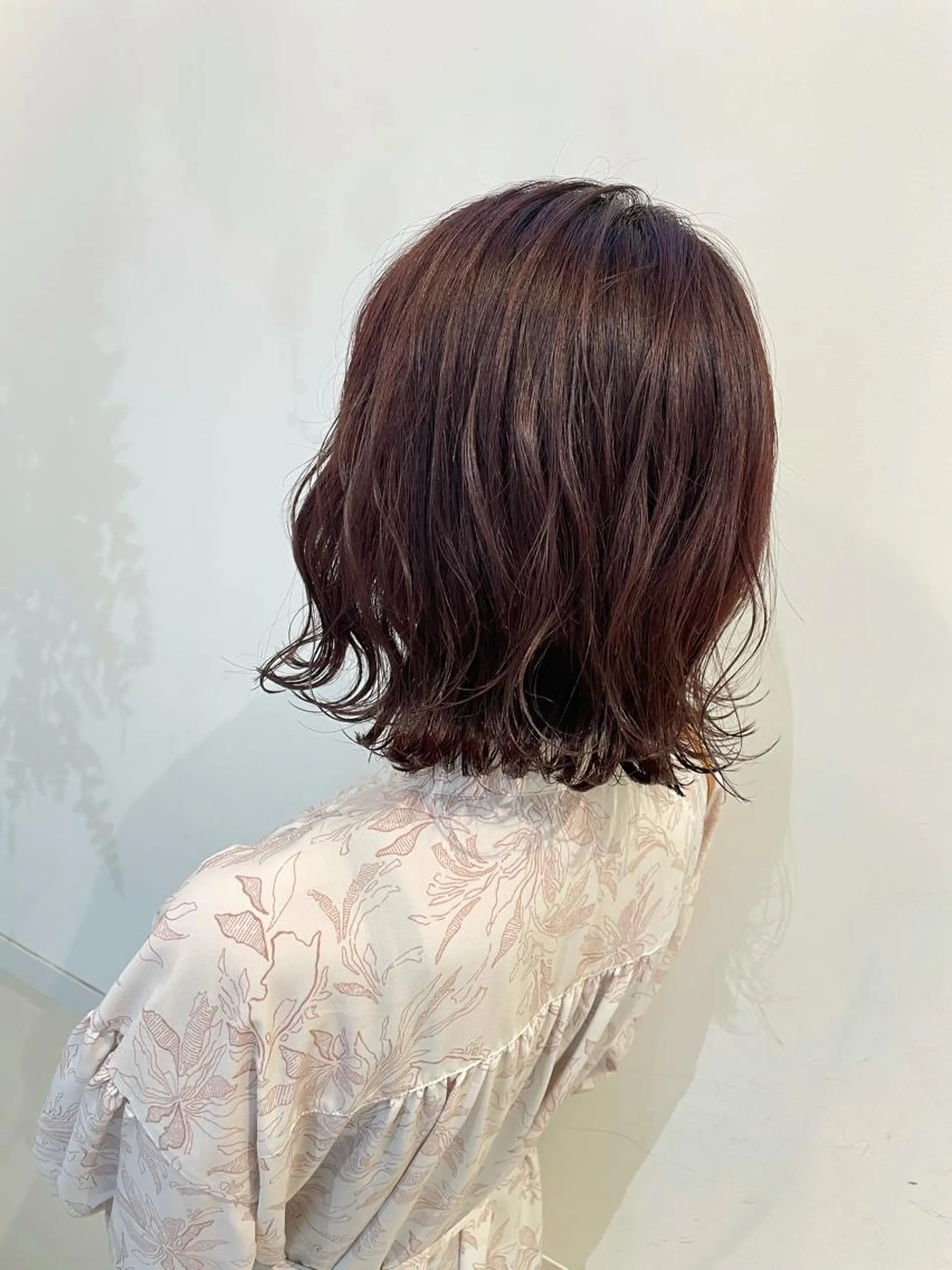 ミディアム カラー 極艶透明感カラー🐰 髪質改善/出雲つぐみのヘアスタイル