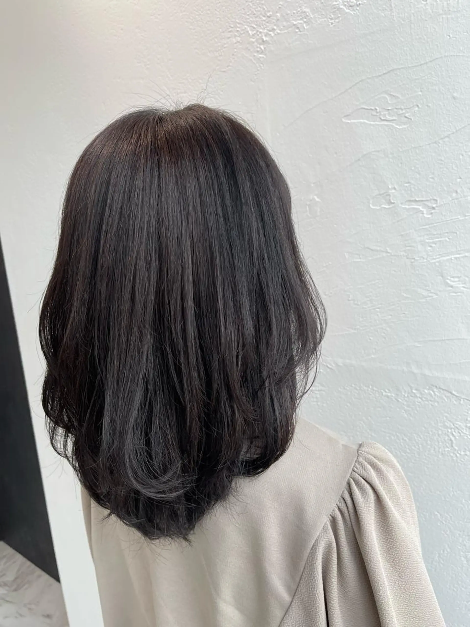 ミディアム フェミニンスタイル/ 艶カラー/amiのヘアスタイル