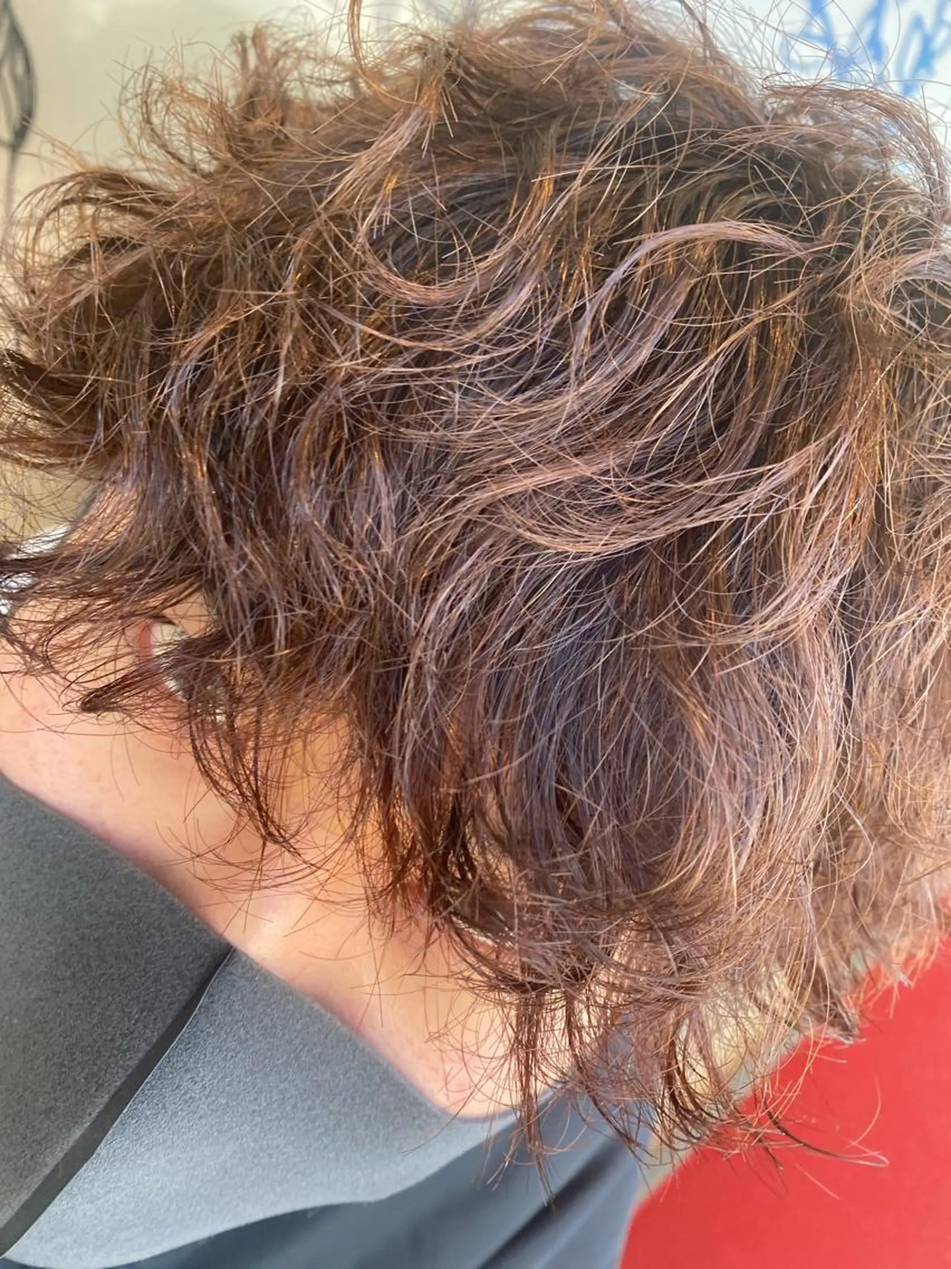 ショート パーマ 斎藤 彩香のヘアスタイル