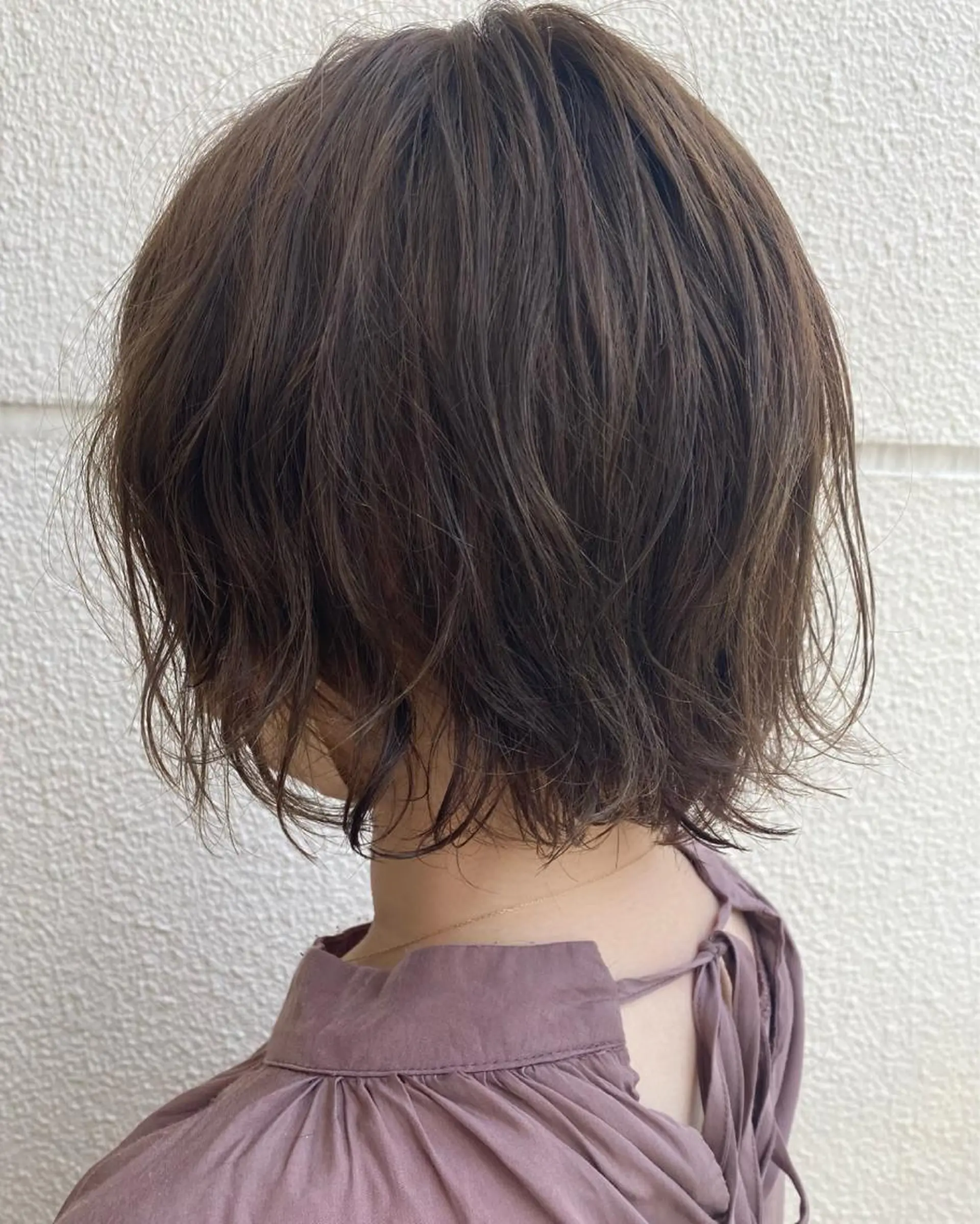 ショート パーマ ambellir 山本伽椰のヘアスタイル