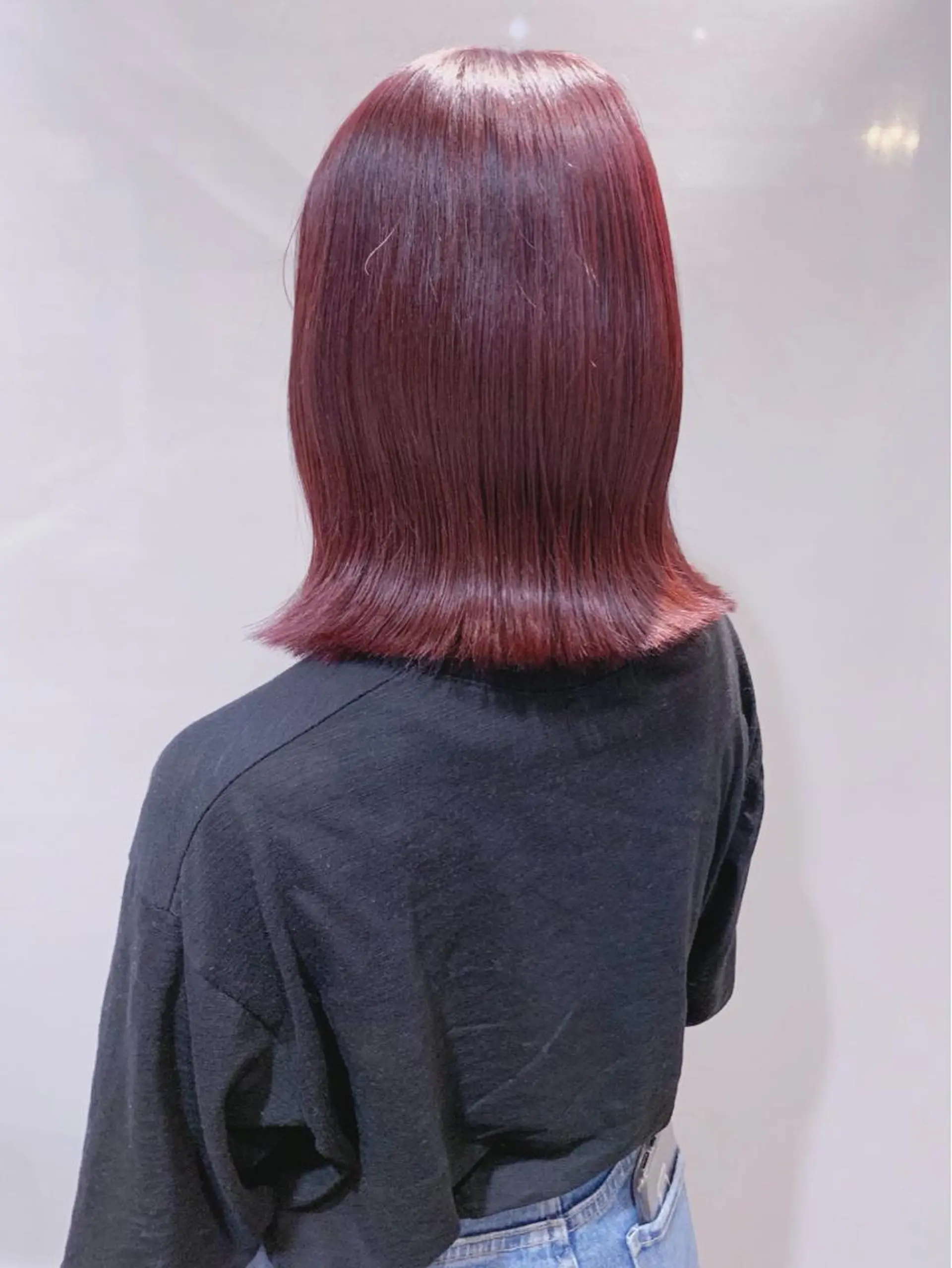 ミディアム カラー ヘアアレンジ 柔らか垢抜けｶﾗｰと ｶｯﾄ🫧ASUKAのヘアスタイル