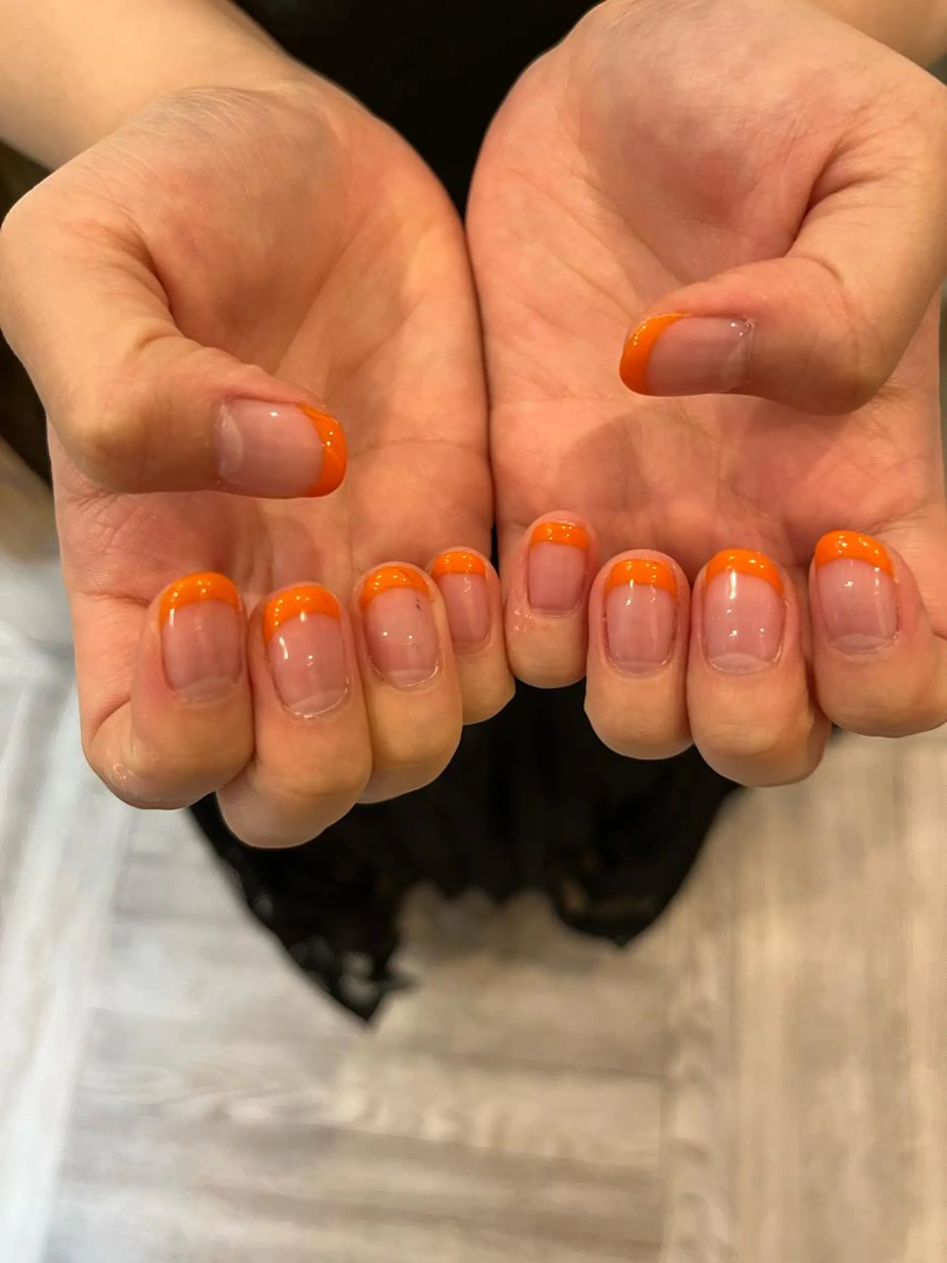 ネイル フレンチネイル 阿部 うららのヘアスタイル