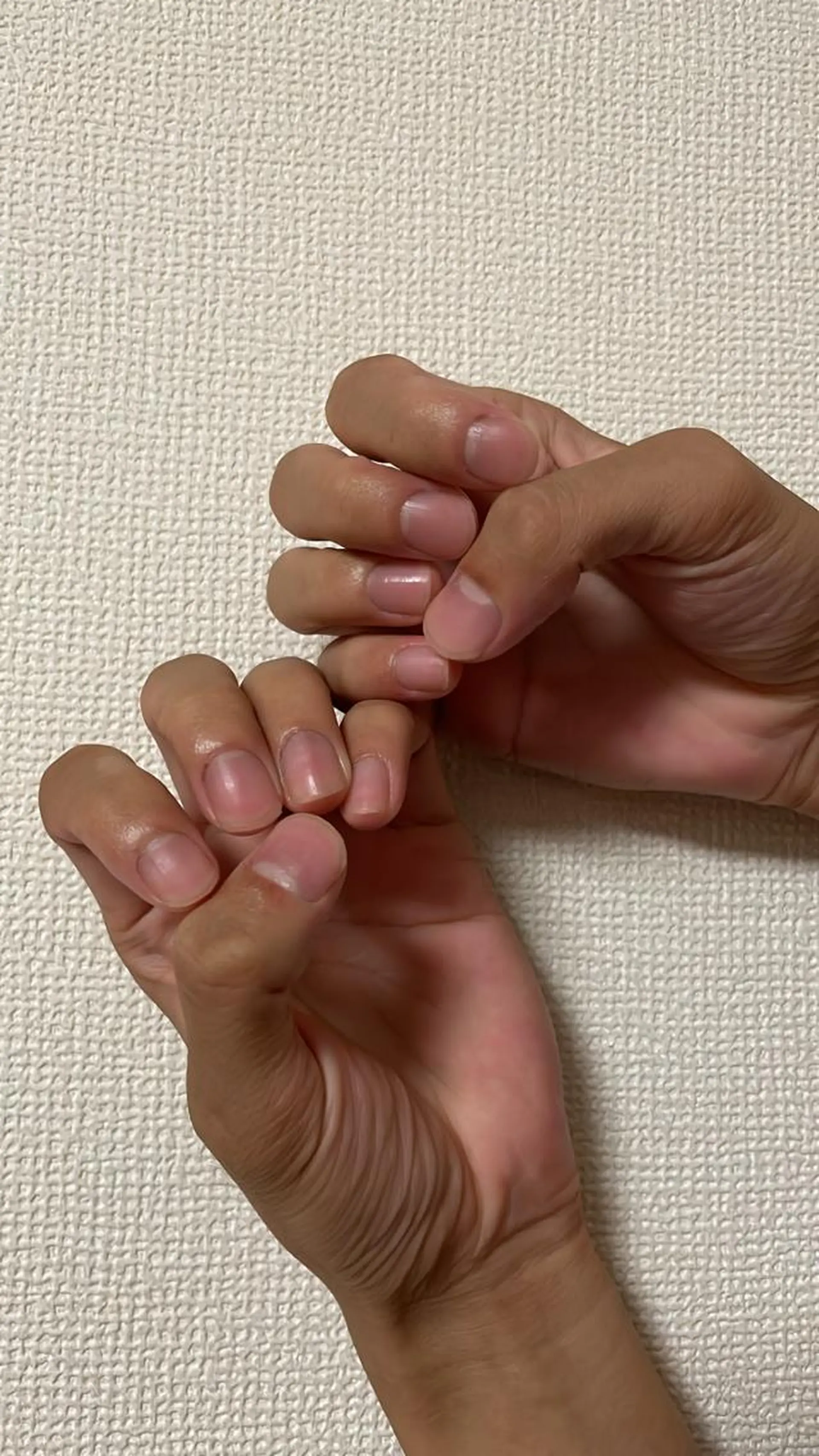 メンズ ネイル メンズネイル ハンドケア 美容室るーじゅ所属・美容室 るーじゅ/しいの木台のマツエク・マツパデザイン