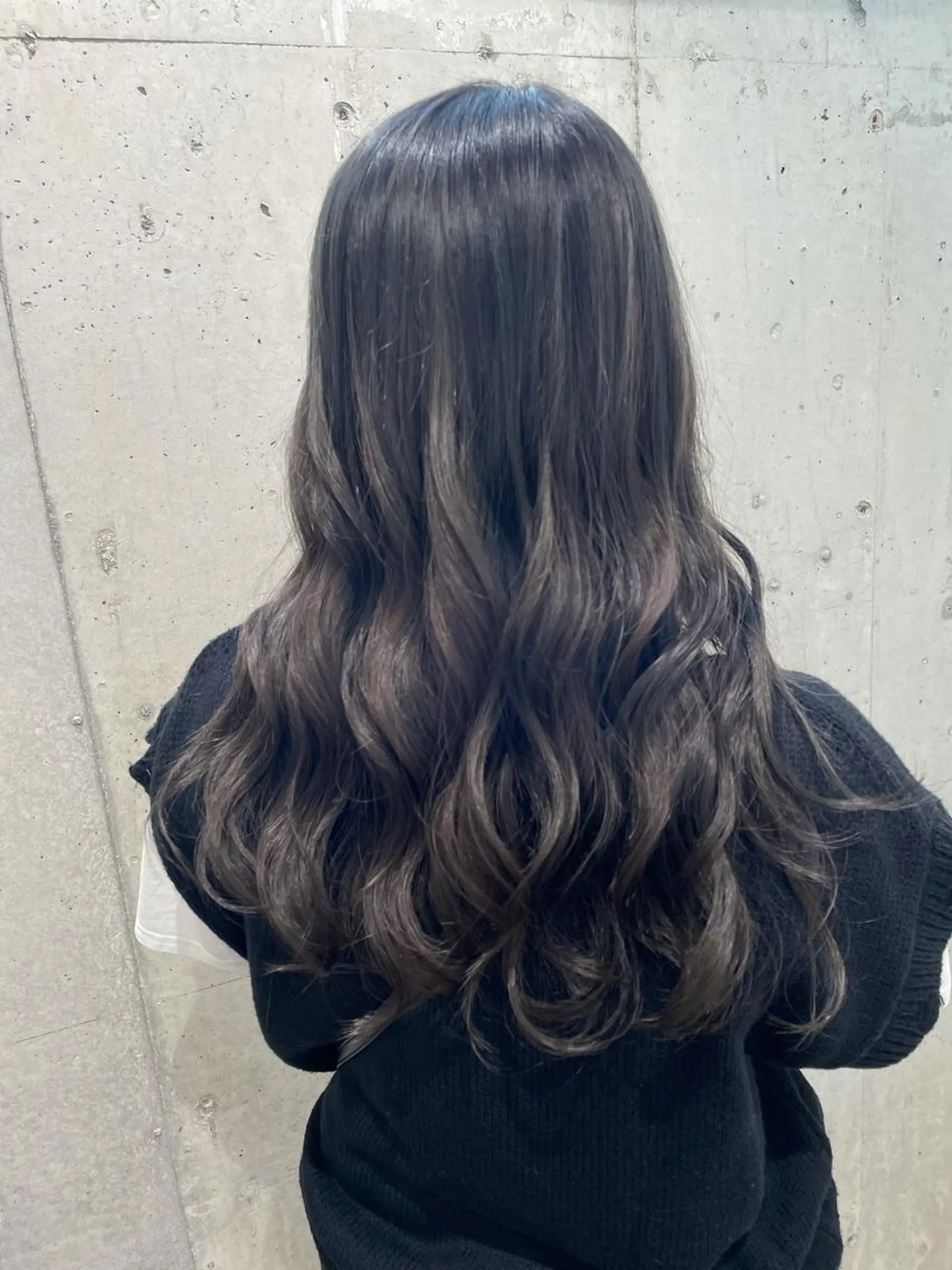 セミロング カラー ヘアカラー hair'sBEAU LiEn所属・山本 愛永のヘアスタイル