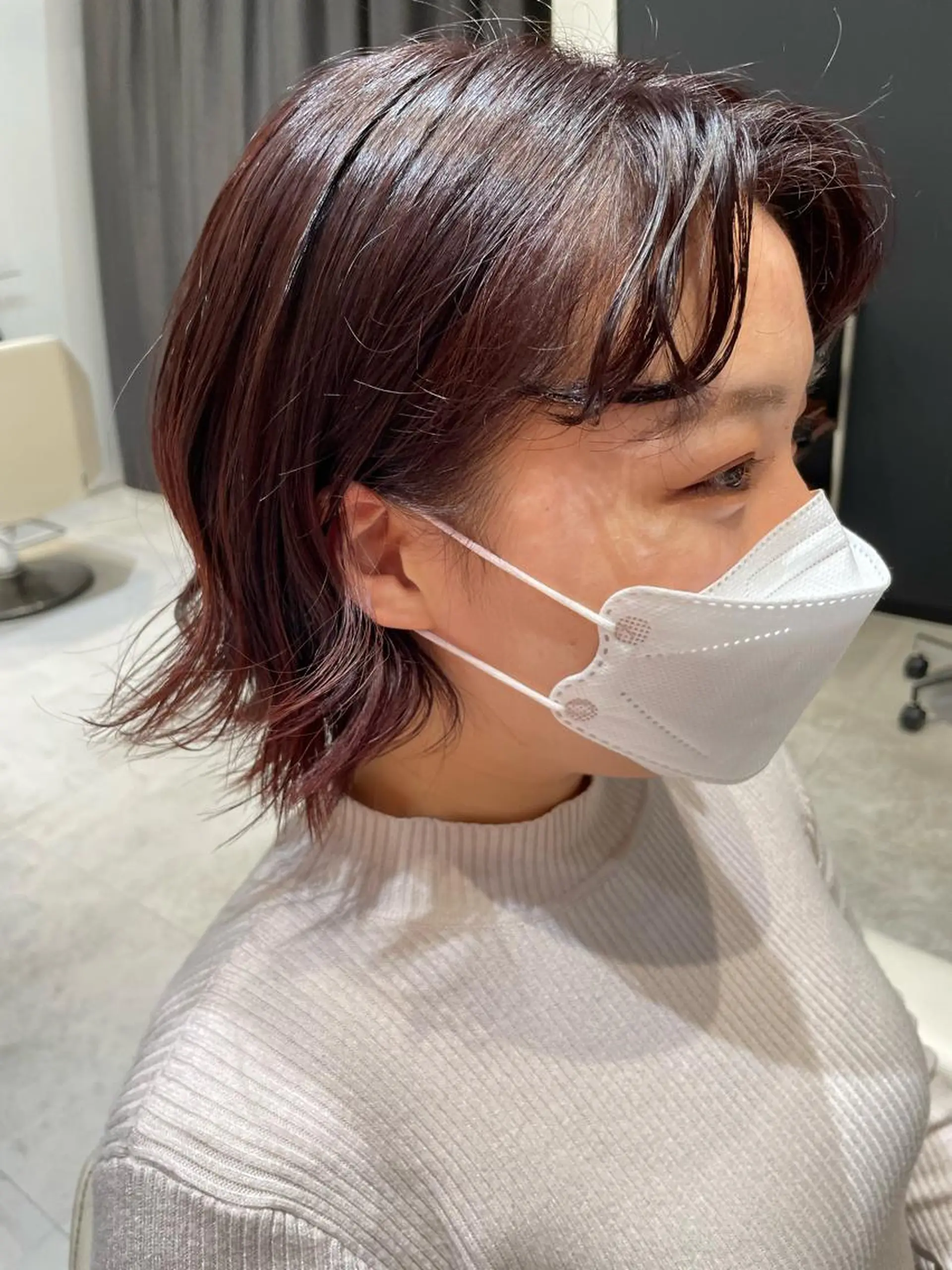 カラー ブラウンカラー ピンクカラー K-two谷町❄️ hinaのヘアスタイル