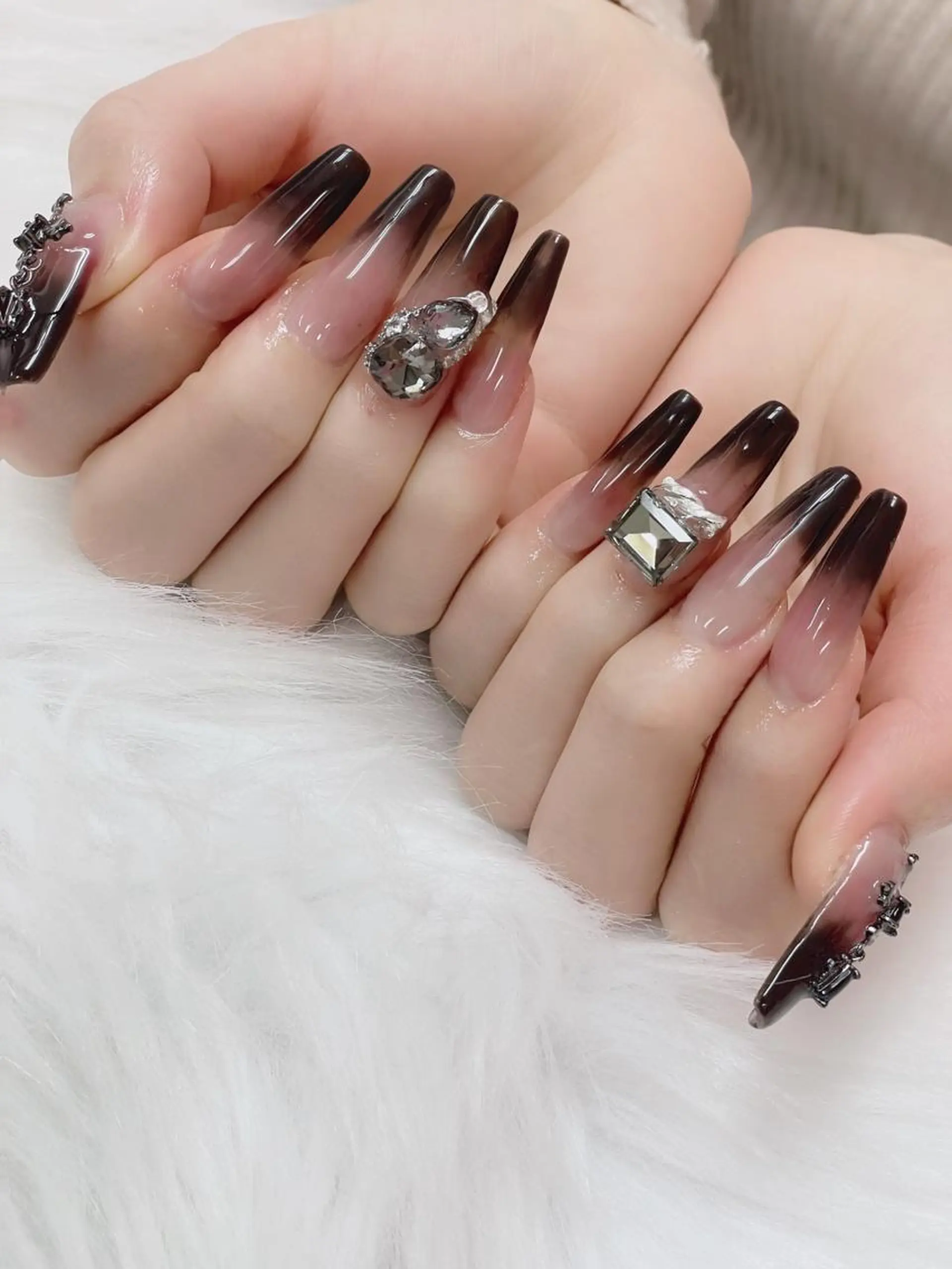 ネイル アートネイル 持ち込み スカルプネイル Anh 高田馬場のネイルデザイン