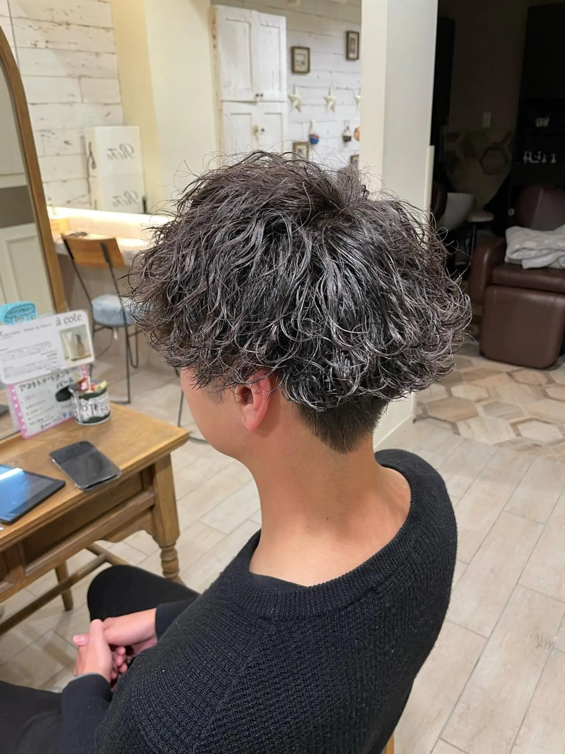 メンズ カット パーマ 大宮/メンズパーマ 関勇也のヘアスタイル