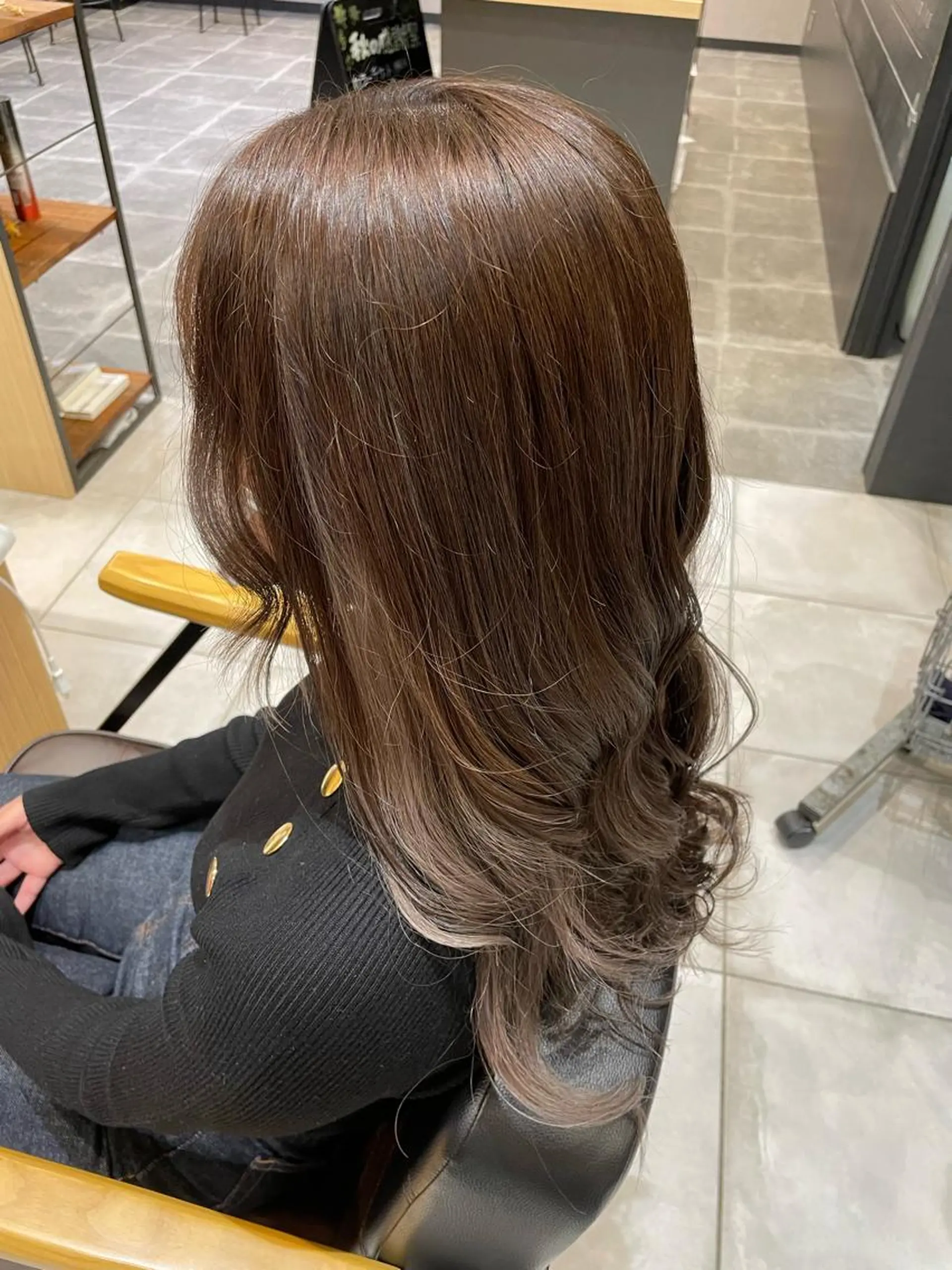 ロング カラー ブリーチ インナーカラー 名古屋/デザイン/ ブリーチ/松井亮磨のヘアスタイル