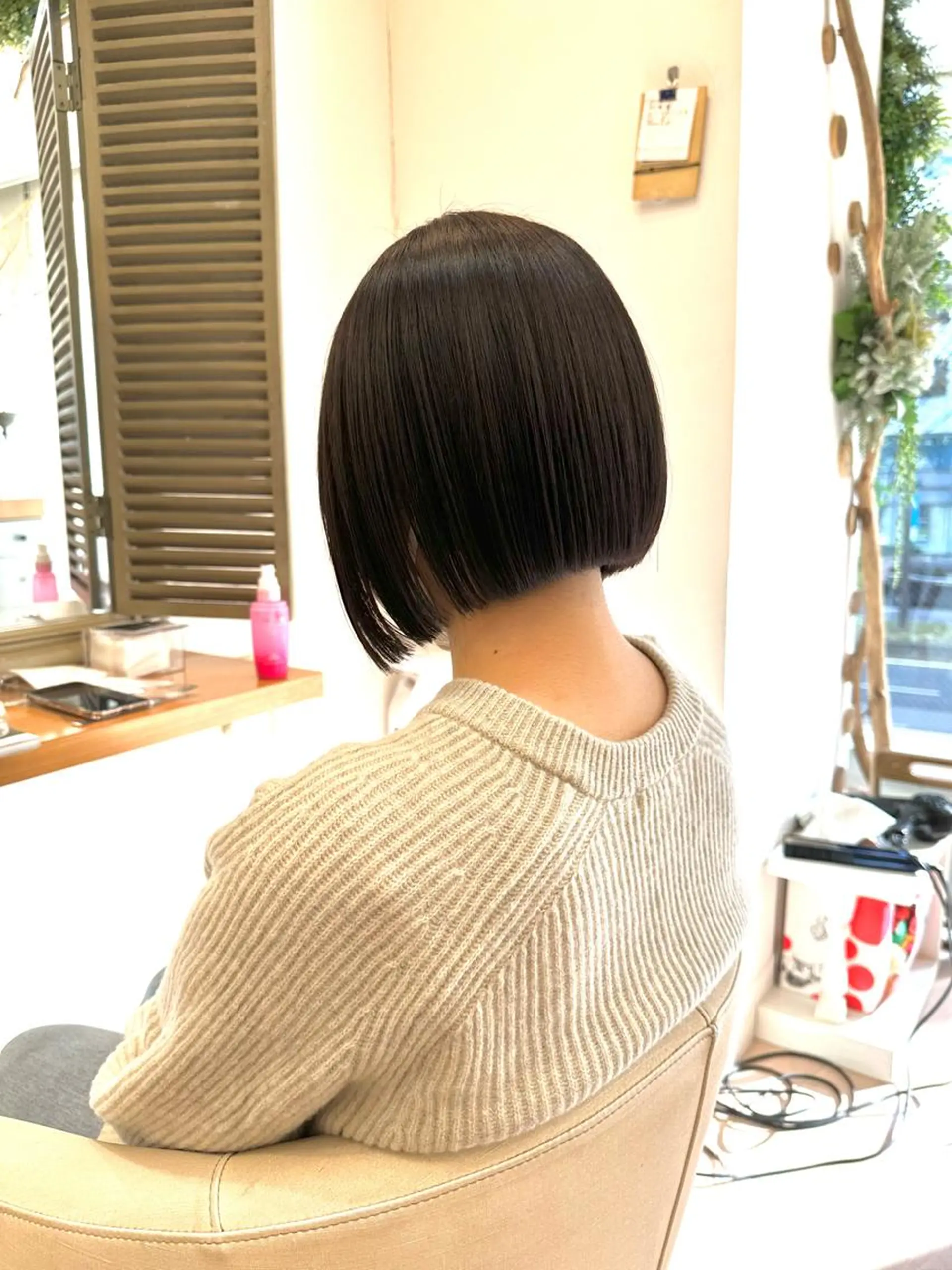 ショート カット 縮毛矯正 Gardenhair 小笠原篤矢ショートのヘアスタイル