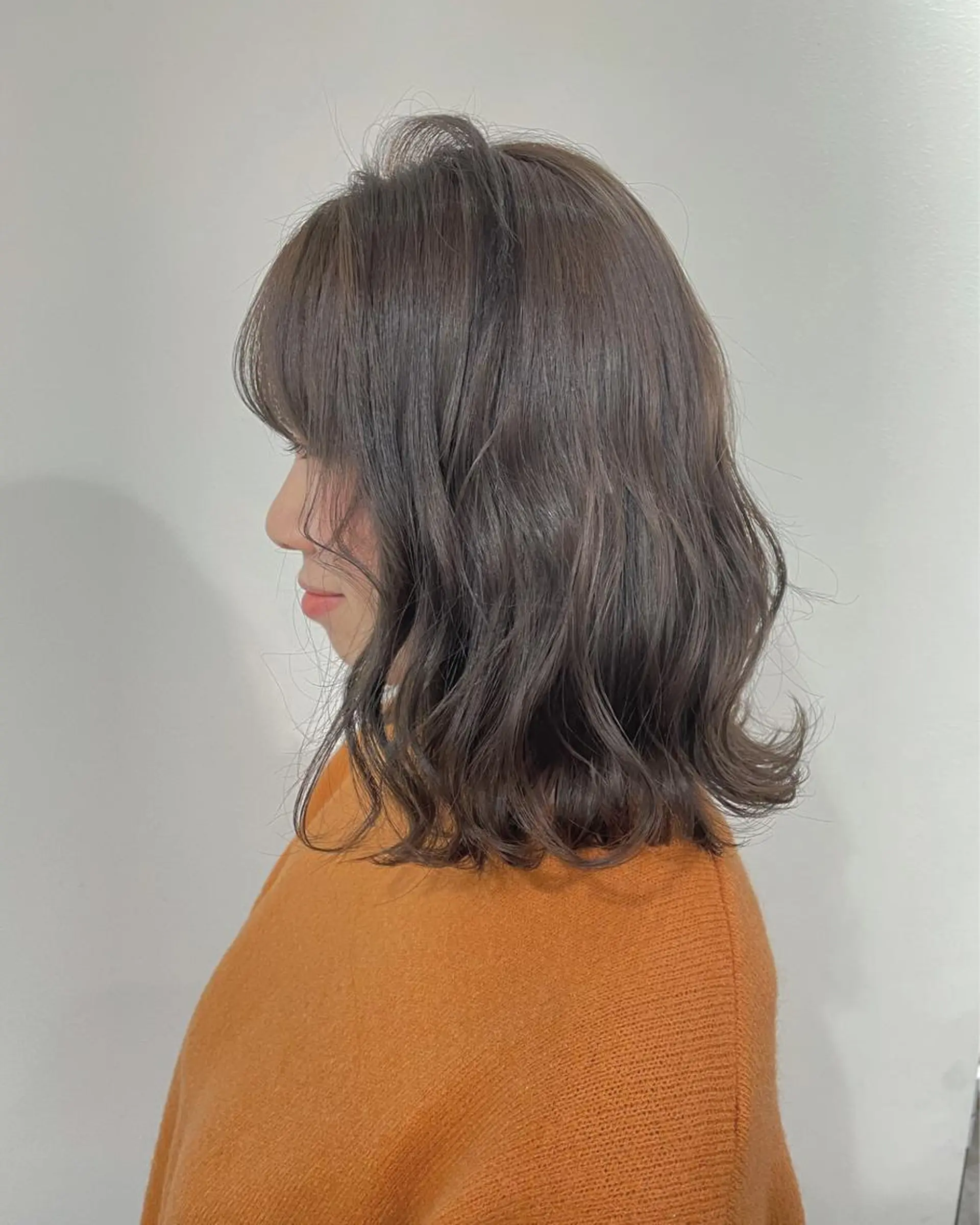 ミディアム カラー パーマ ヘアアレンジ メンズ キッズ ネイル マツエク・マツパ アイブロウ ヘアカラー belta.🌱 安藝夏花🌻のヘアスタイル