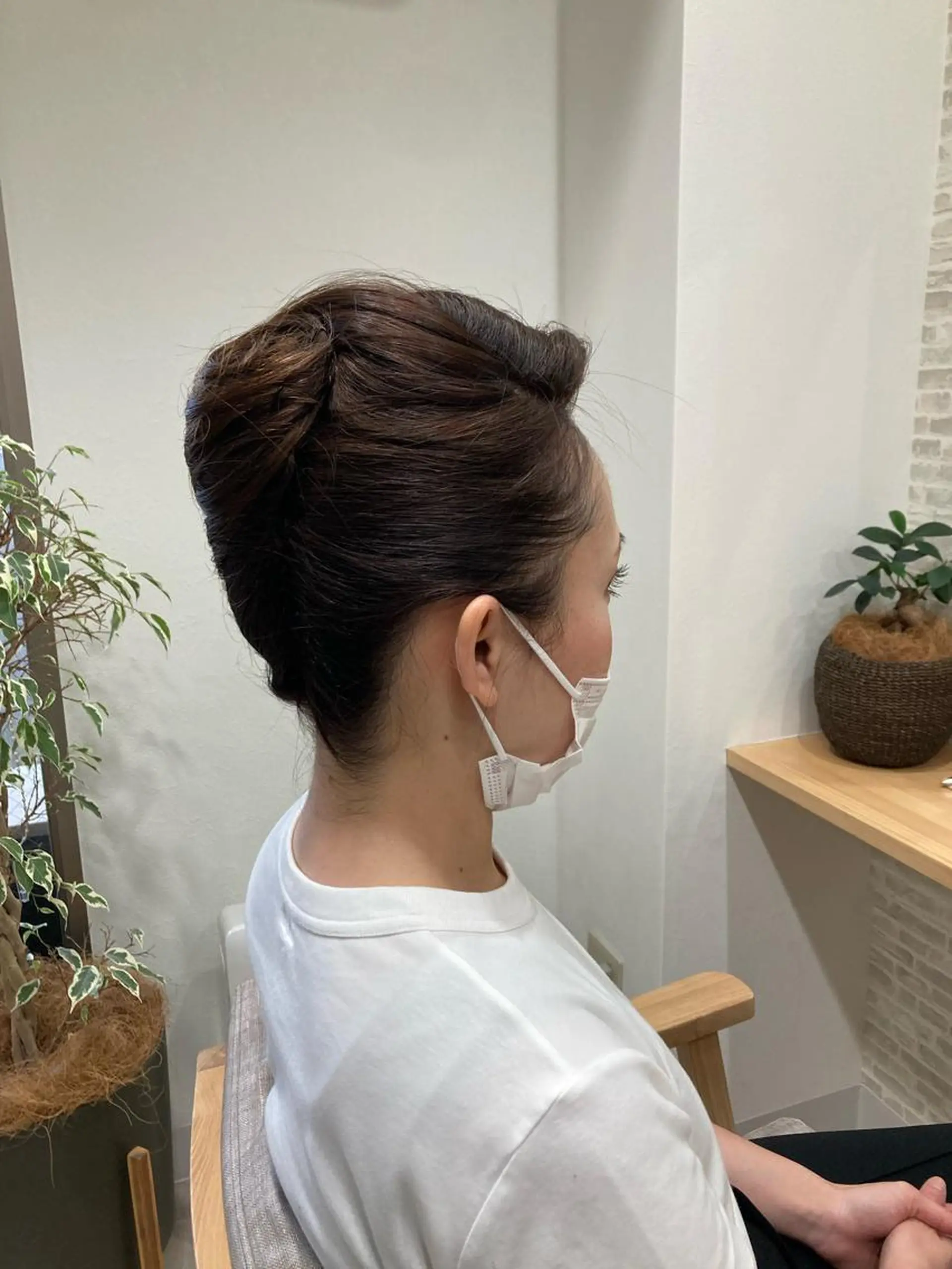 セミロング ヘアアレンジ 夜会巻き Gypsoly ☺︎ゆきのその他イメージ