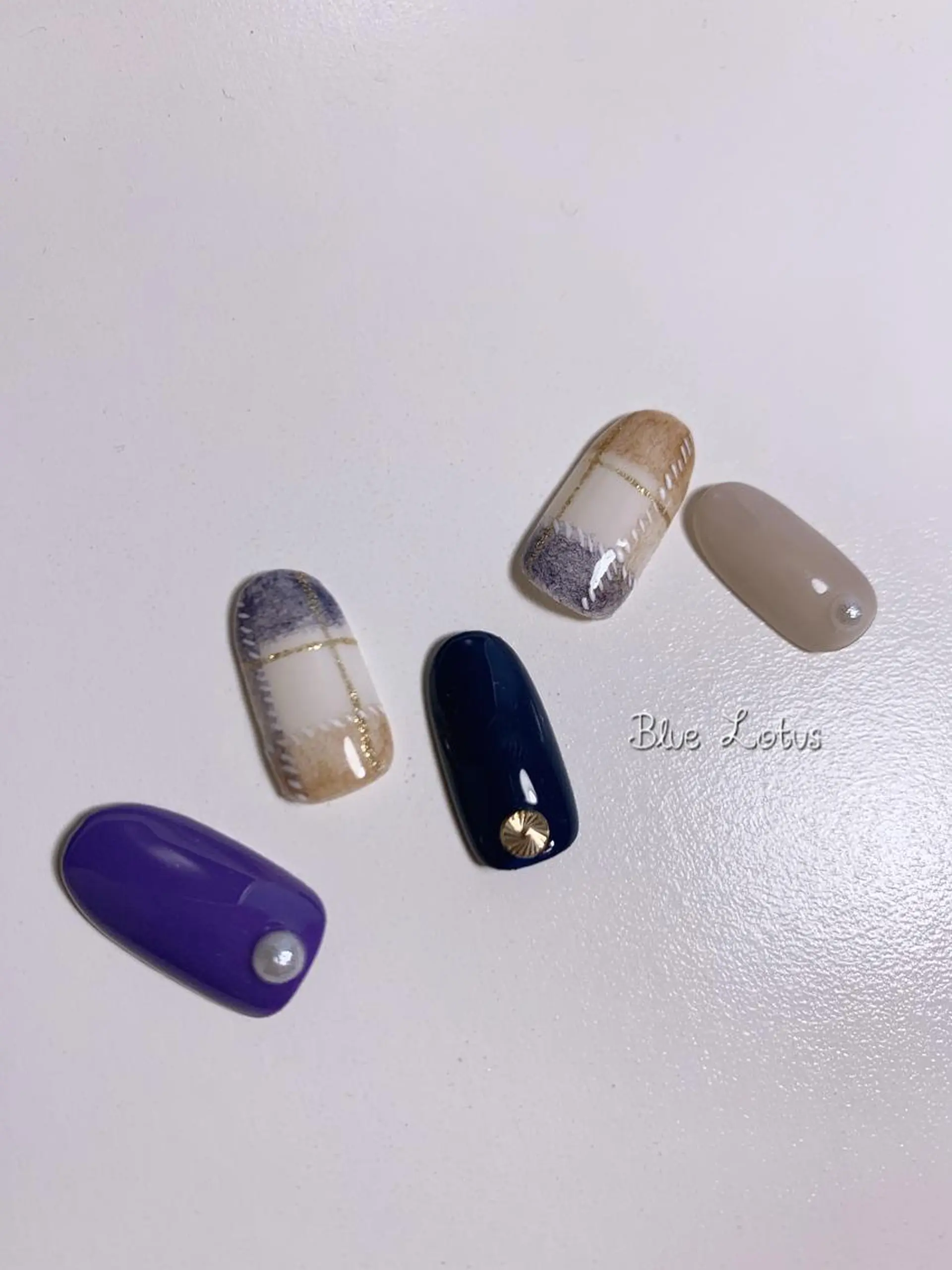 ネイル 三浦 藍のネイルデザイン