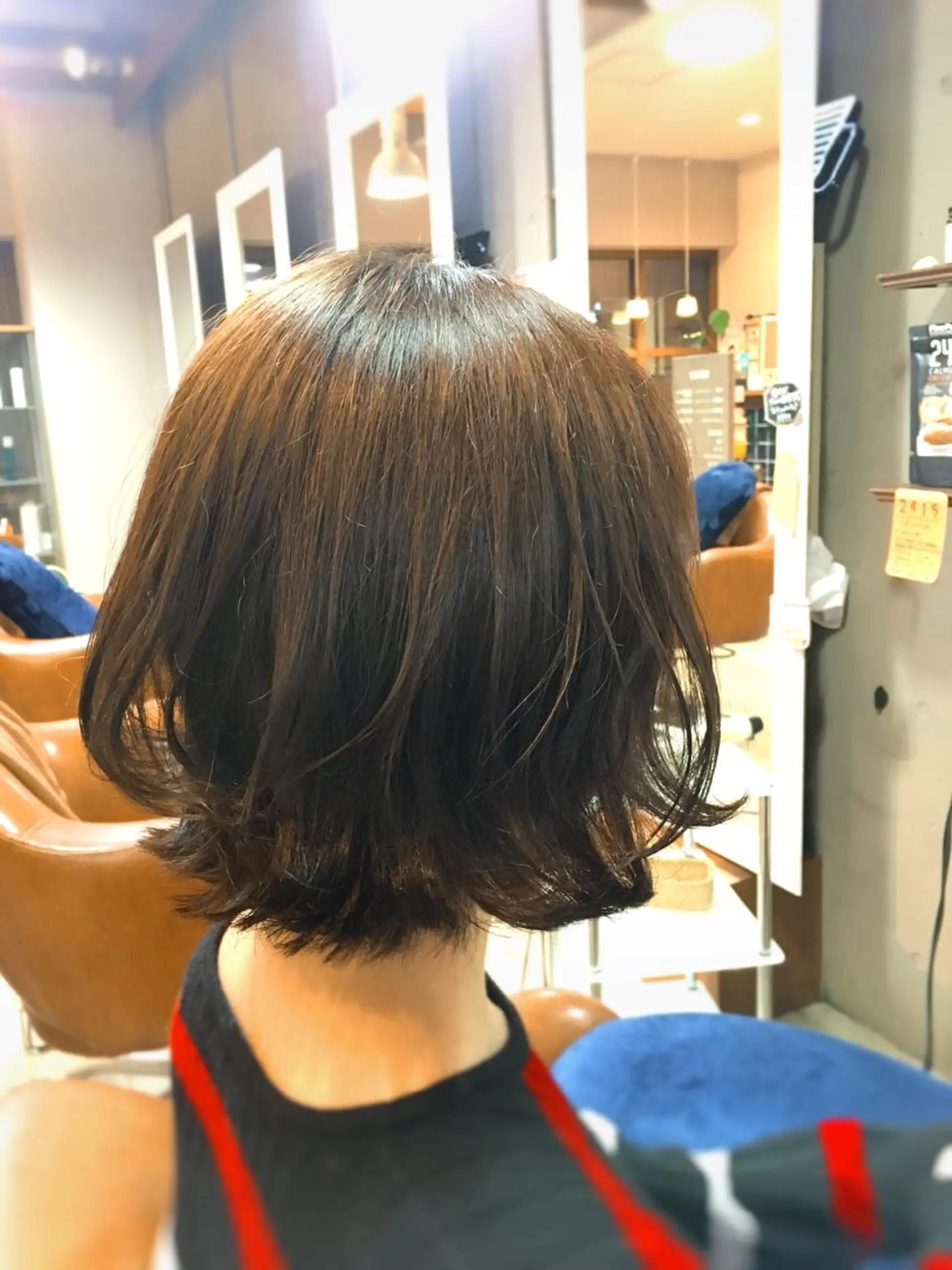 ショート 切りっぱなしボブ ボブ レイヤーカット DaisyLash yuria🫧のマツエク・マツパデザイン