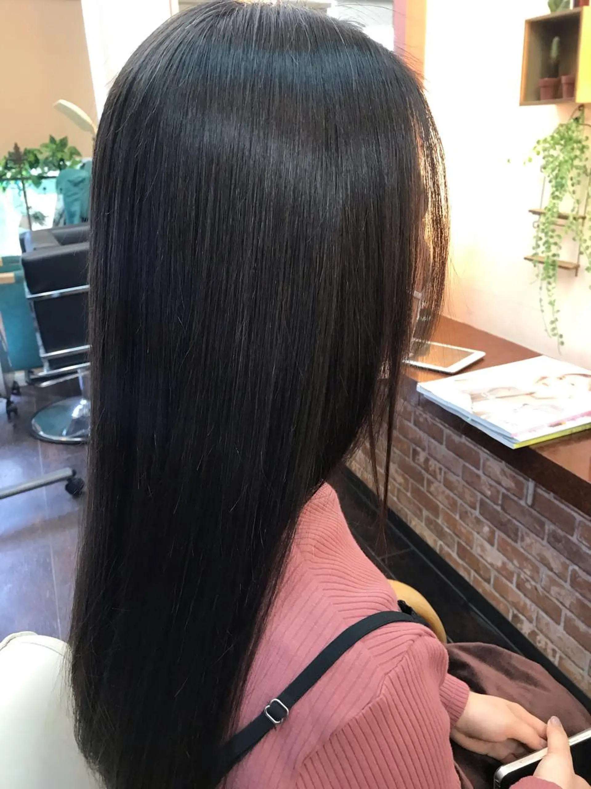 ロング パーマ 桧山 真のヘアスタイル