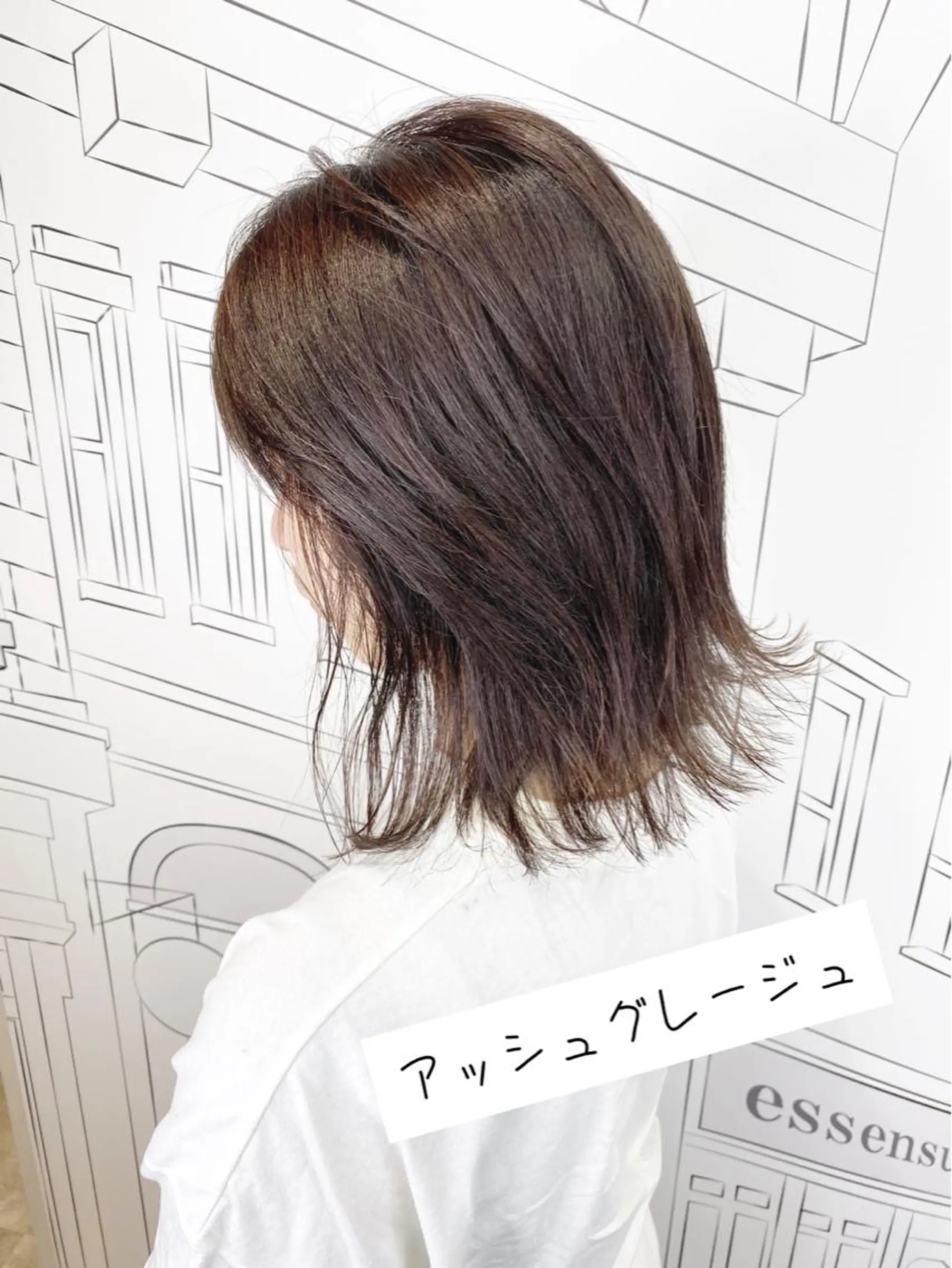 ミディアム 💎馴染むエクステ× TOMO💎のヘアスタイル