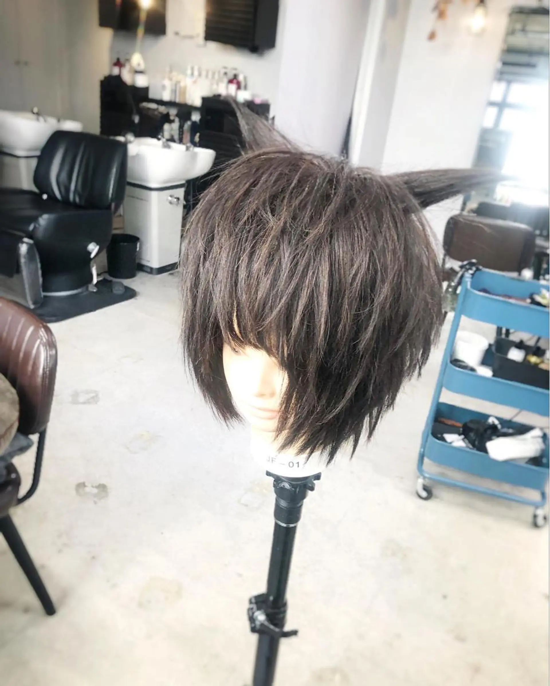 ショート メンズ 松下 倫子のヘアスタイル