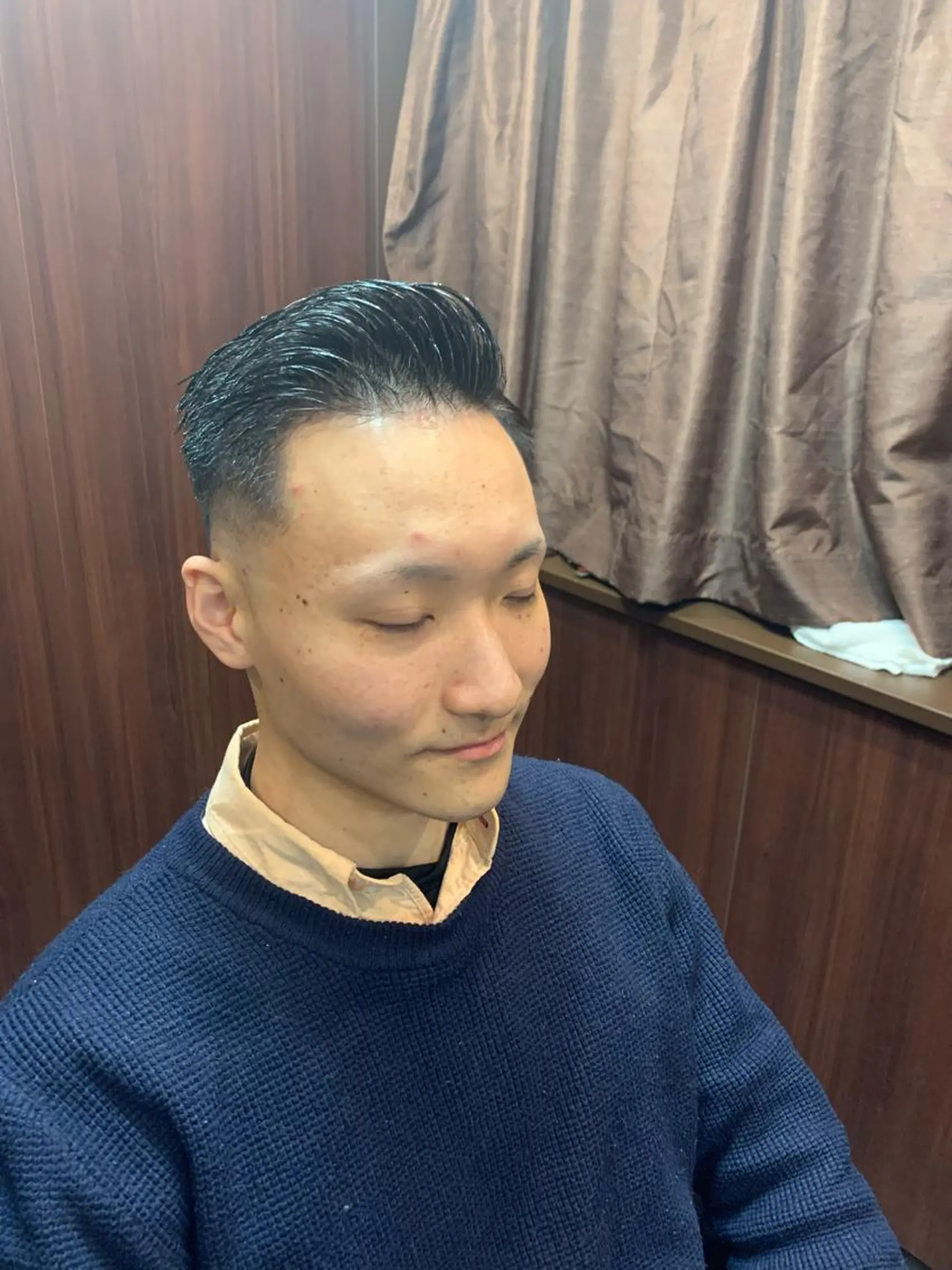 ショート パーマ メンズ カット ひらお あおとのヘアスタイル