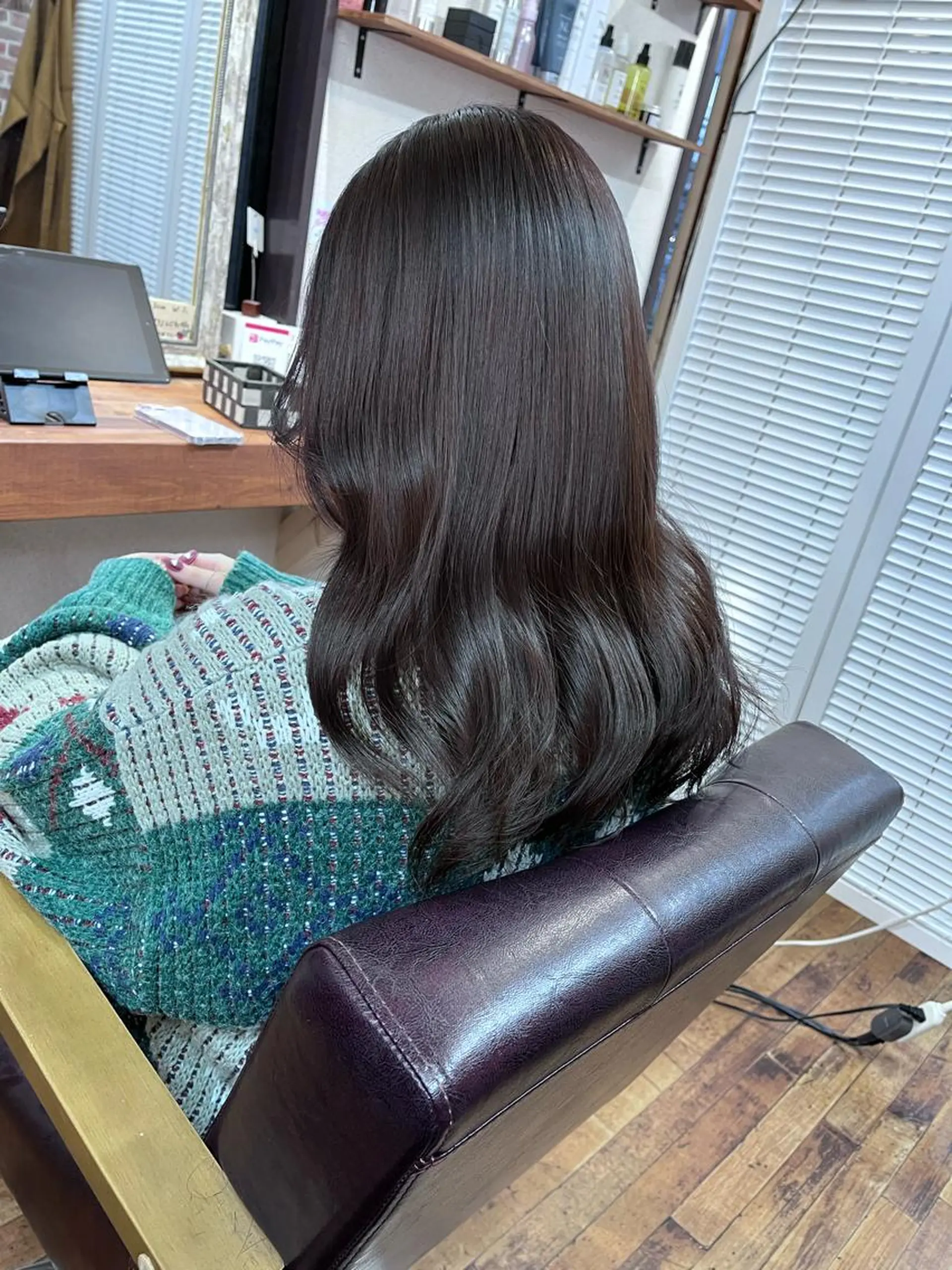 ロング カット ヘアカラー トリートメント さいとう つかさのヘアスタイル