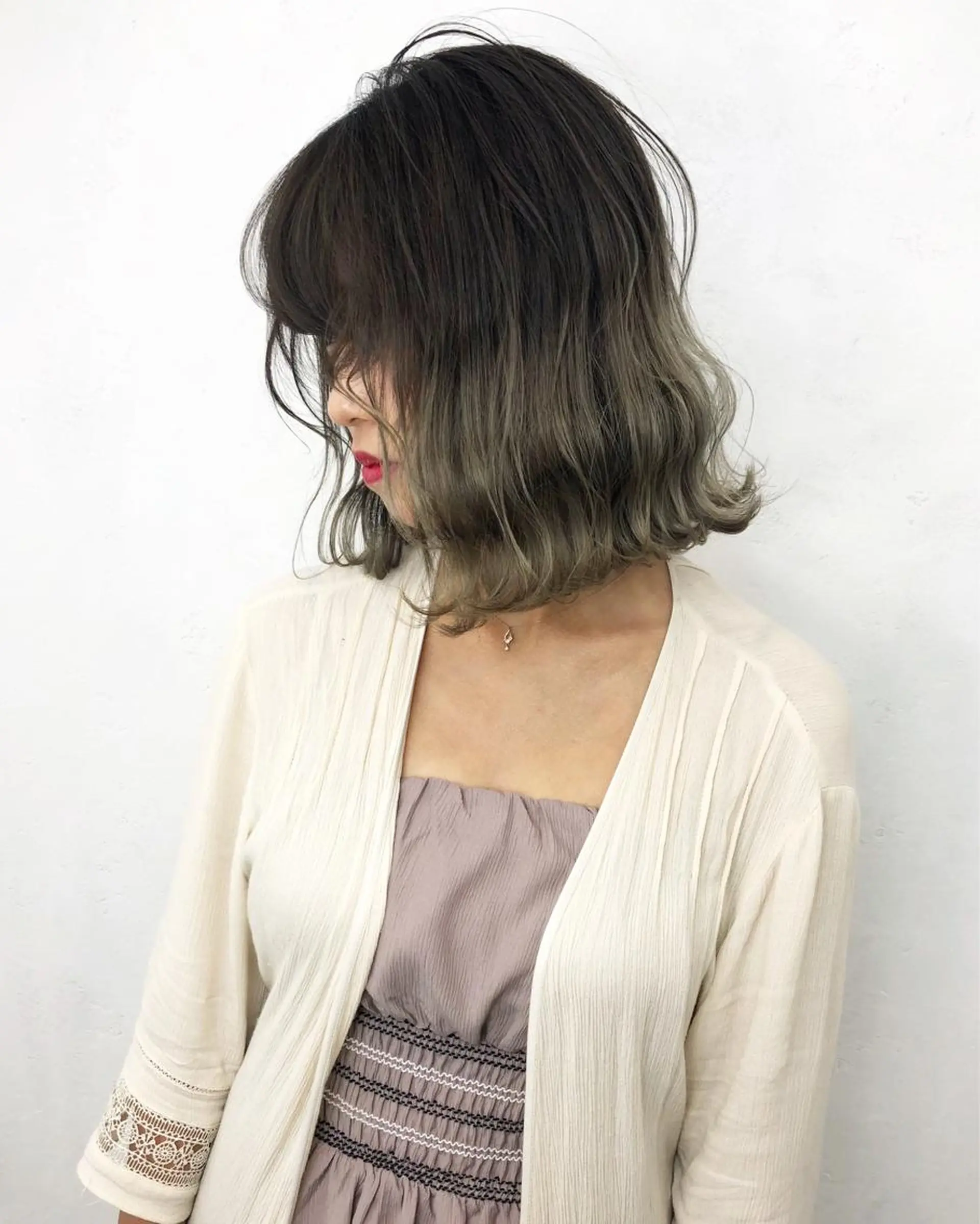 ミディアム カラー メンズ pigment所属・♡MIHO♡ スタイリストのヘアスタイル