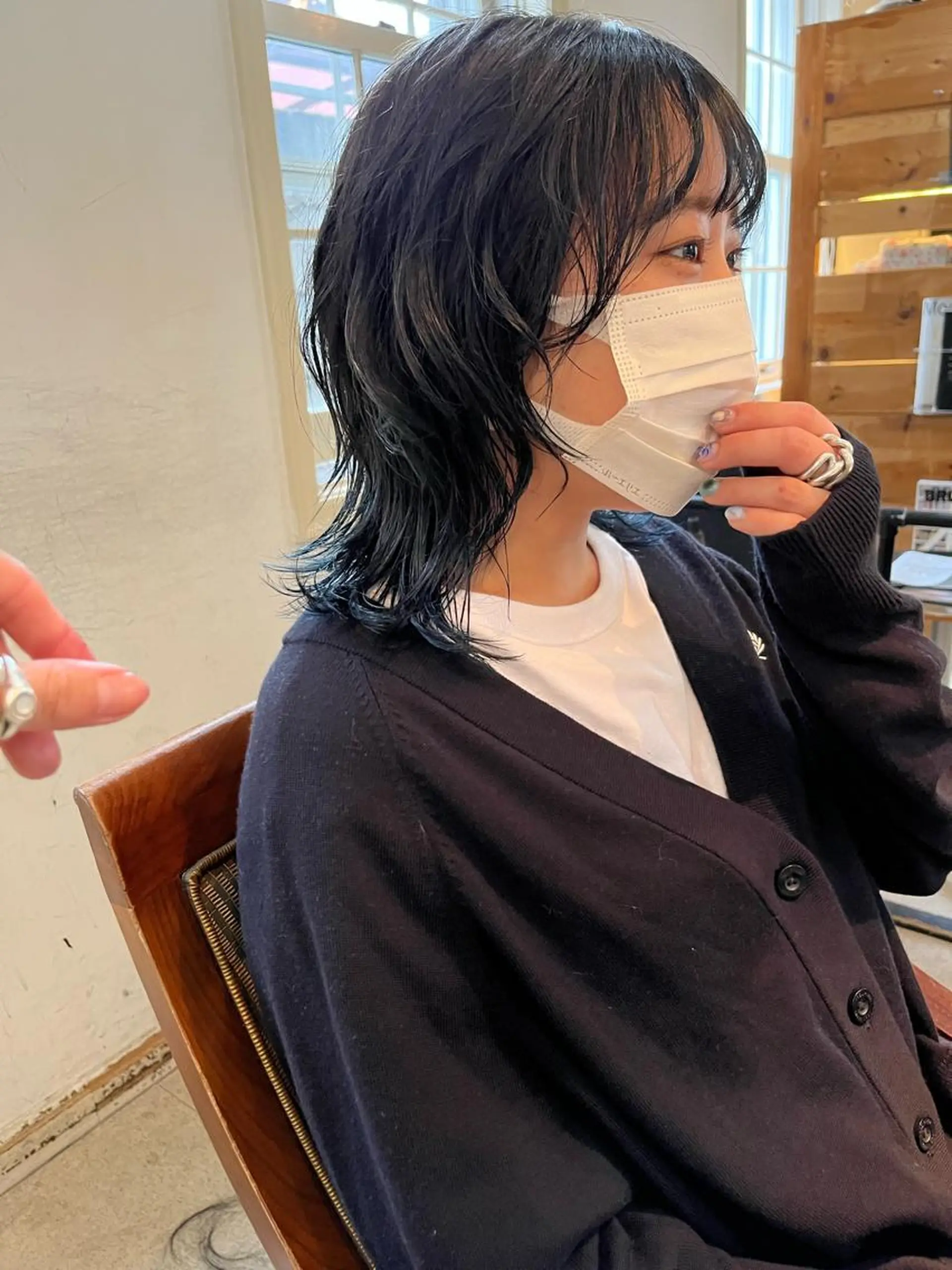 ミディアム カラー eri kinjoのヘアスタイル