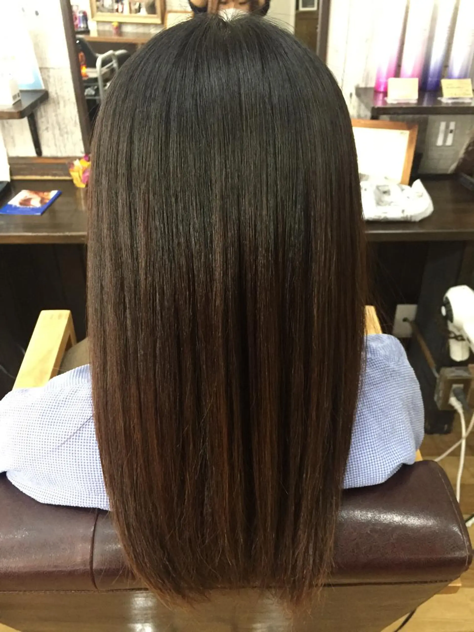 パーマ 縮毛矯正 中山 ルミ子のヘアスタイル