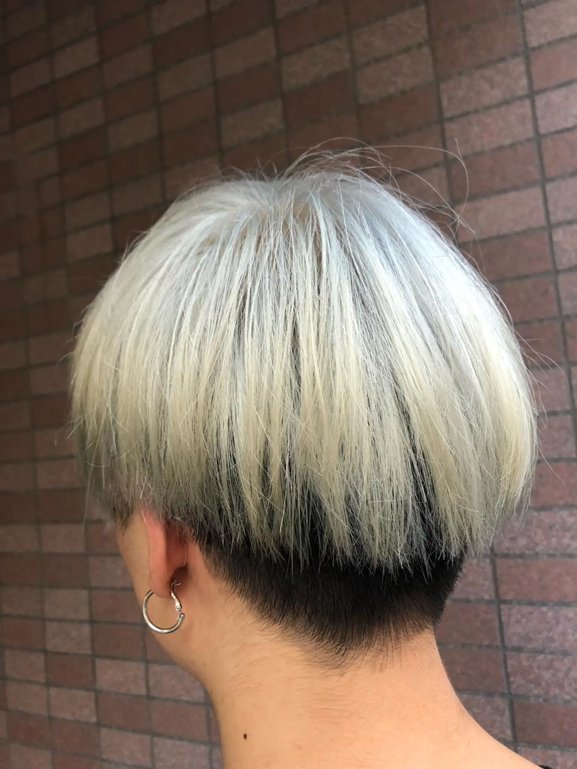 ショート アッシュ ヘアカラー トリートメント 縮毛矯正の達人 ☆ 松本のヘアスタイル