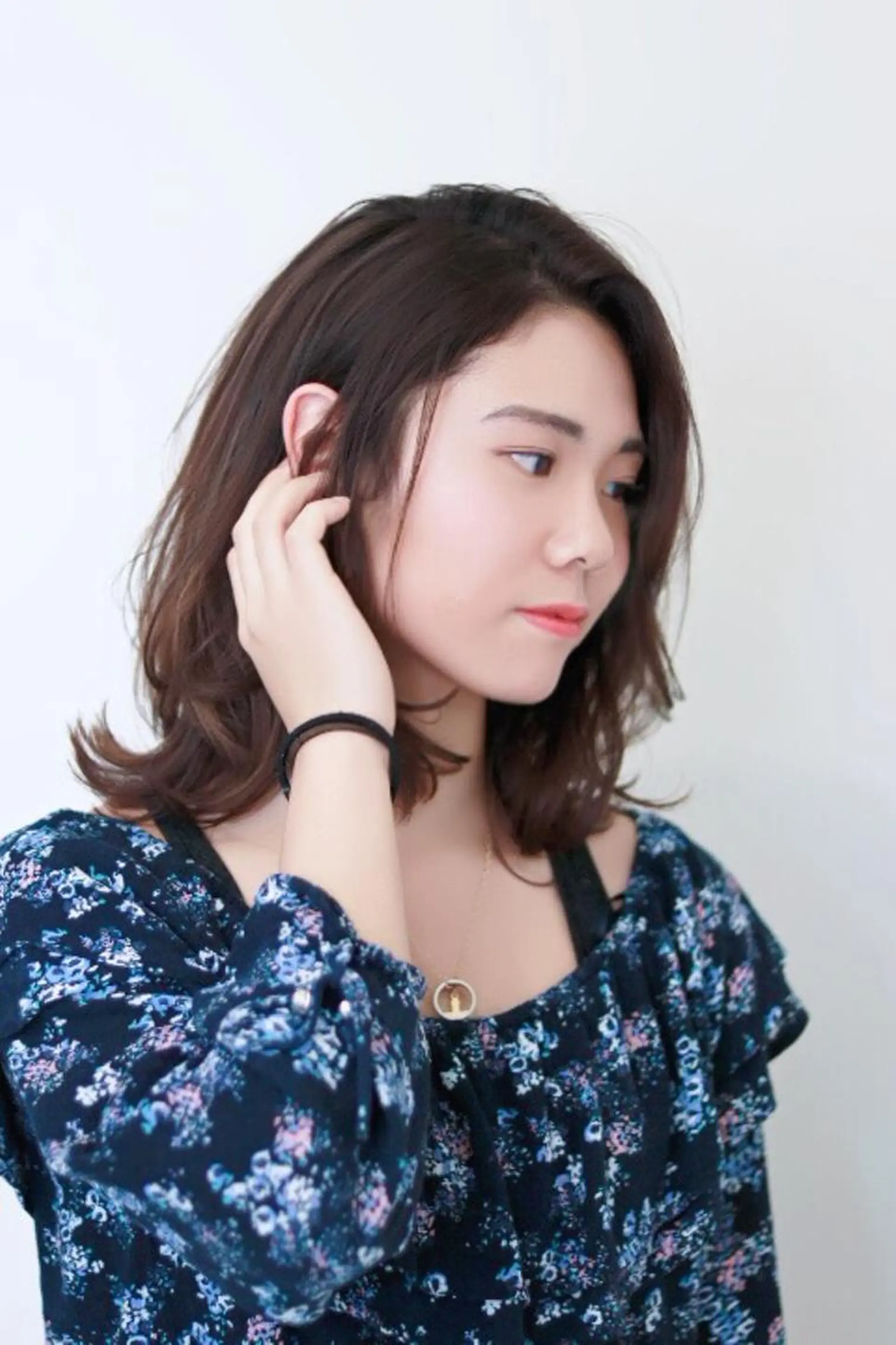 ミディアム くせ毛 似合わせカット 韓国ヘア×髪質改善 ⭐️谷遼平⭐️のヘアスタイル