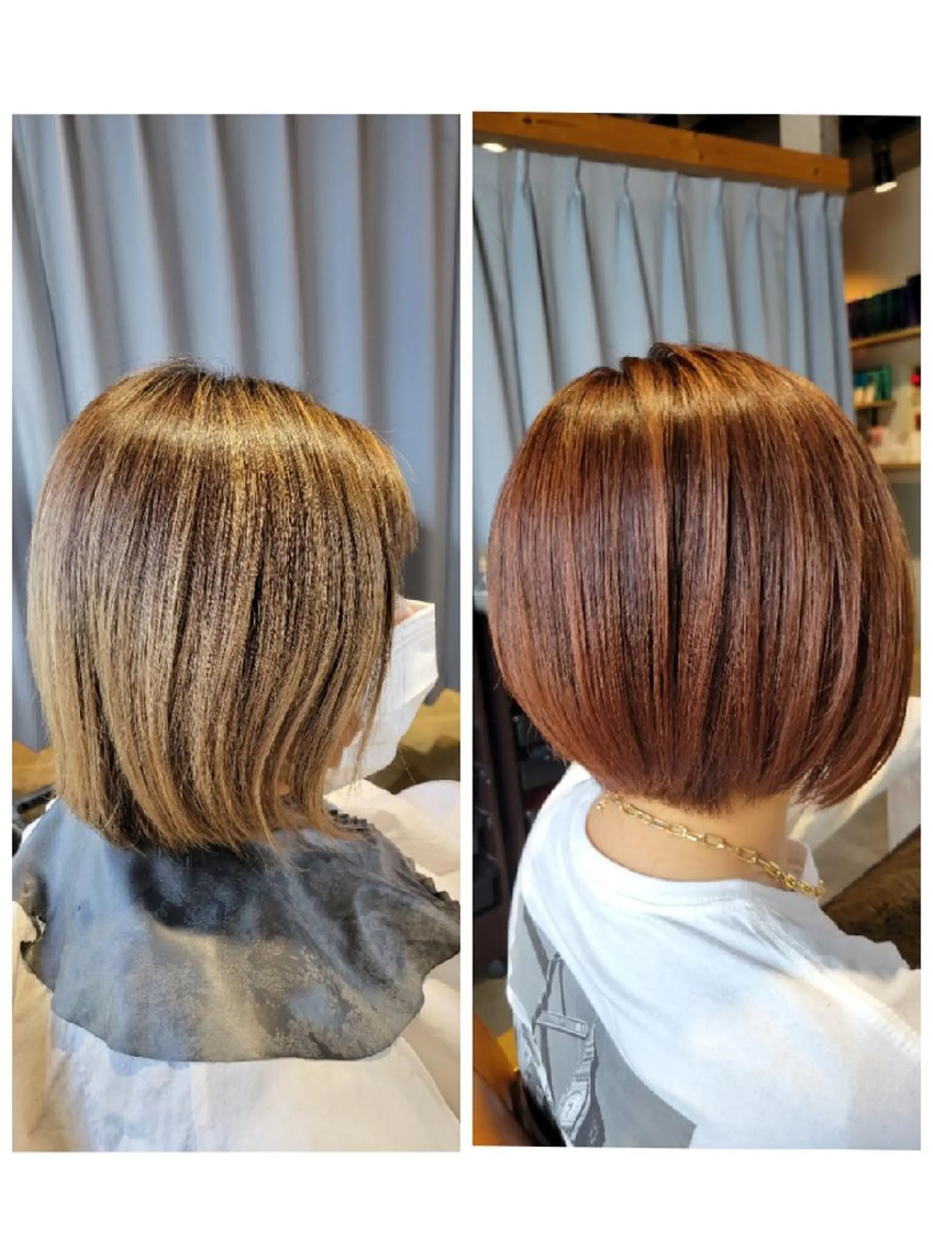 ショート カット ヘアカラー トリートメント alushe 岡 陽子のヘアスタイル