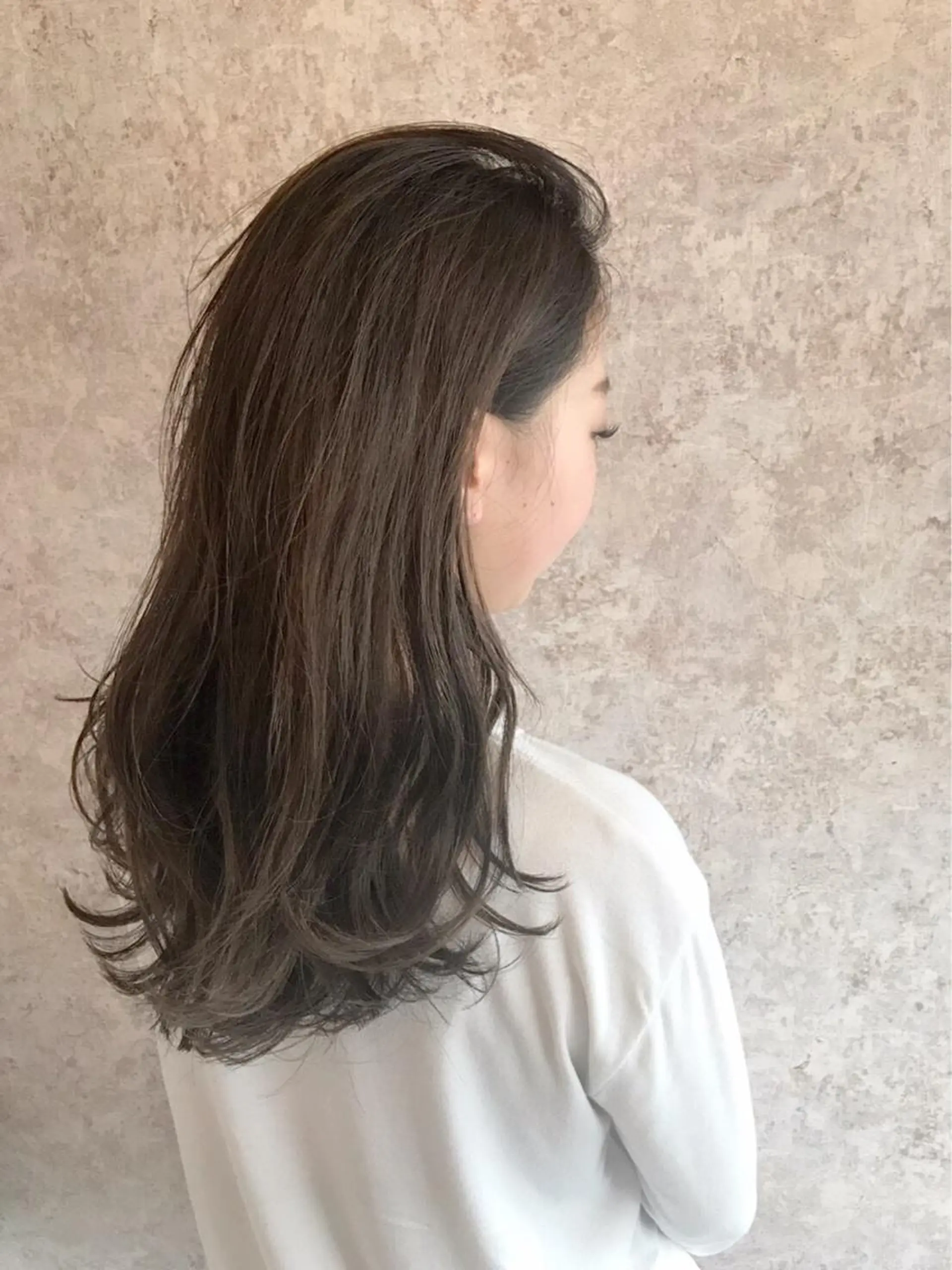 セミロング カラー イメチェン☆丁寧接客 田中 優貴のヘアスタイル