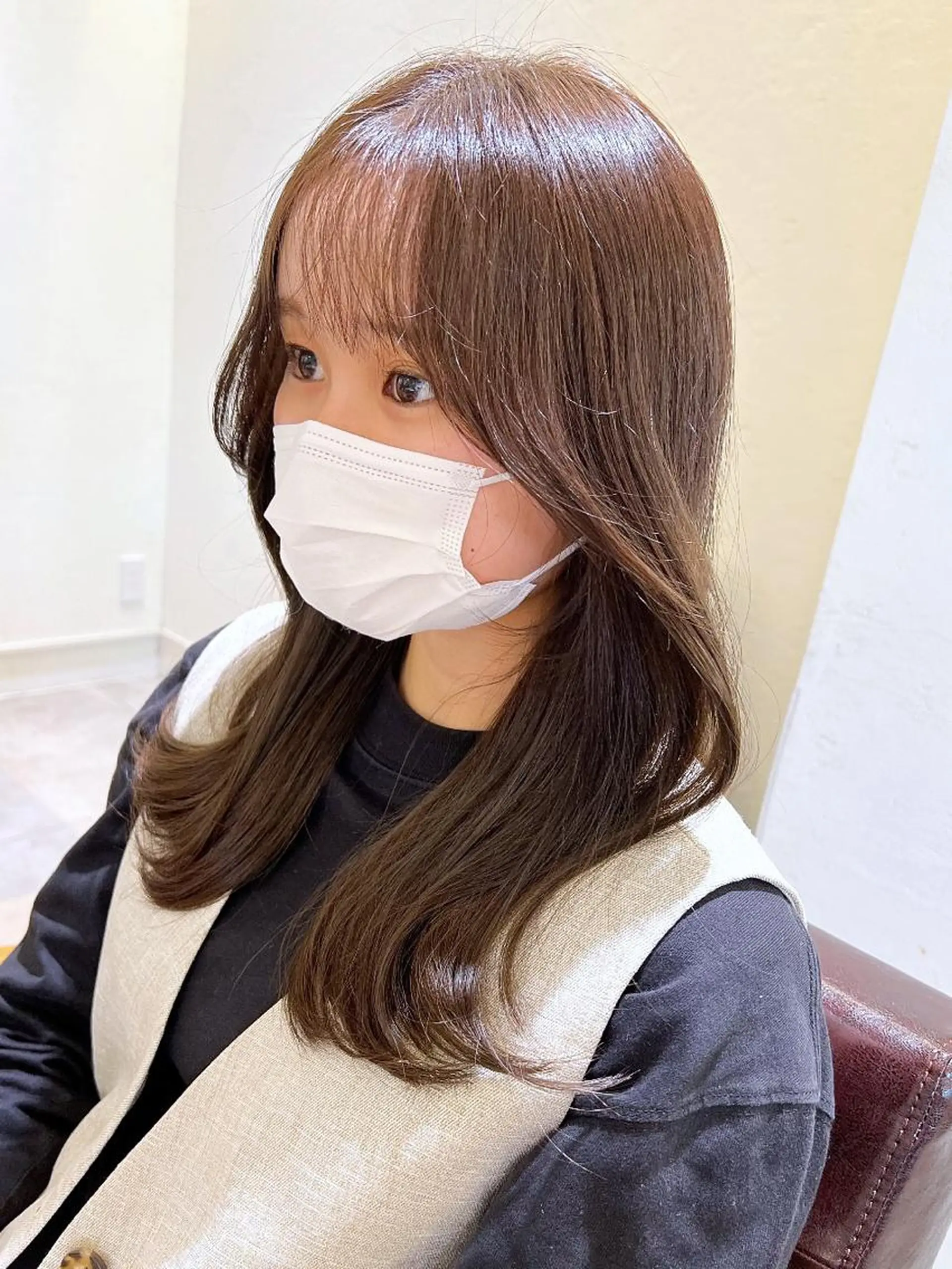 セミロング カラー 韓国ヘア×髪質改善 /yoshikaのヘアスタイル