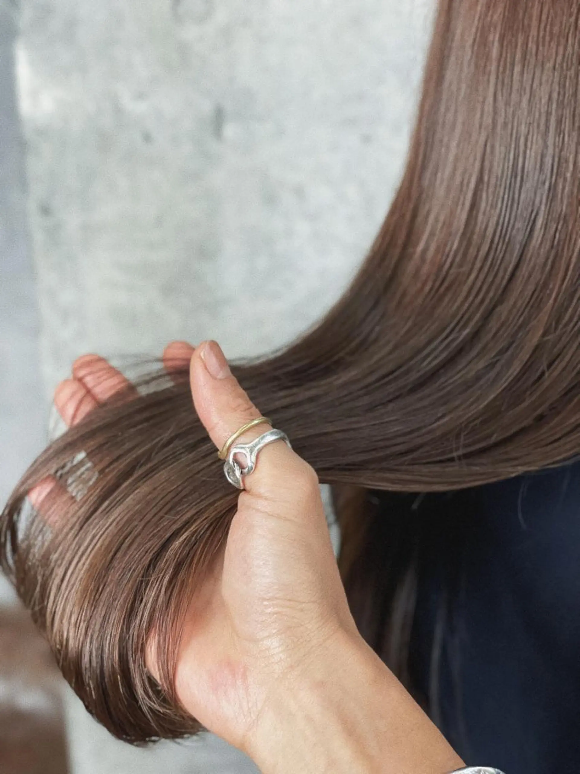 ロング カラー 【雰囲気ﾍｱ☺︎】 岩井隼人のヘアスタイル