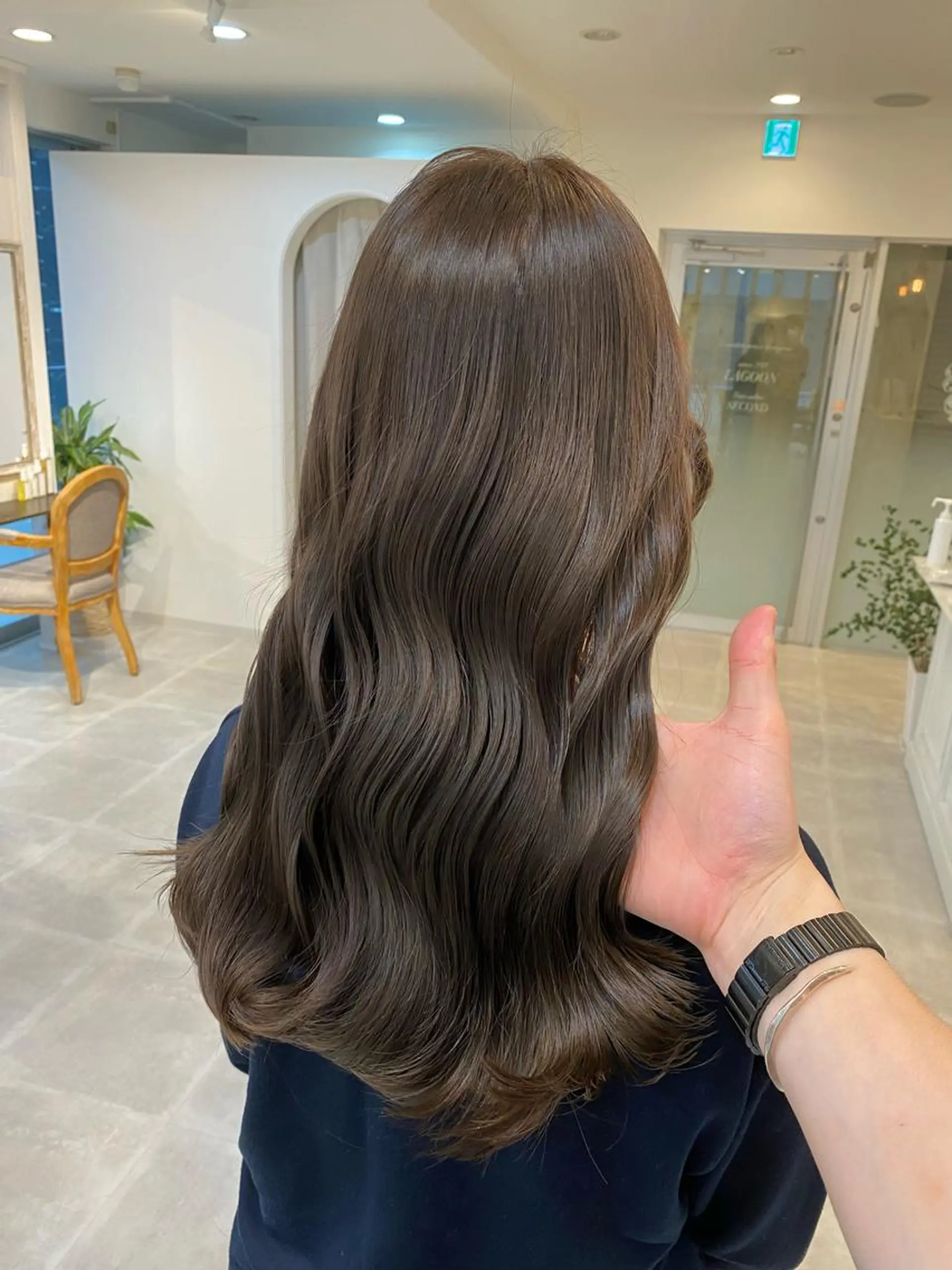 ロング カラー ブリーチ ケアブリーチ ダブルカラー グラデーションカラー ハイライトカラー カット ヘアカラー トリートメント ブリーチなし✨艶髪 カラー𓃲YAGIのヘアスタイル