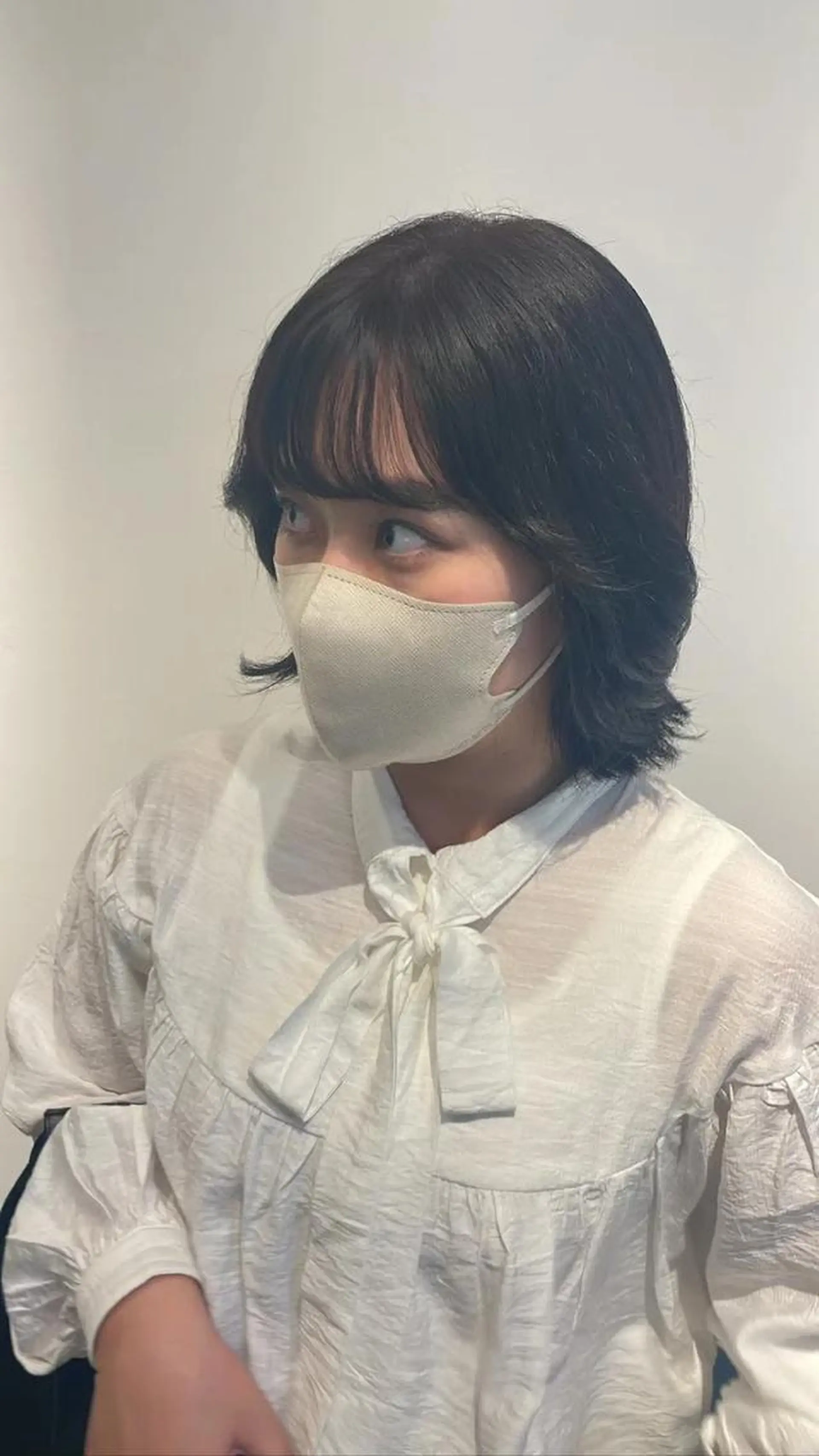 カラー パーマ/透明感カラー 小松のヘアスタイル