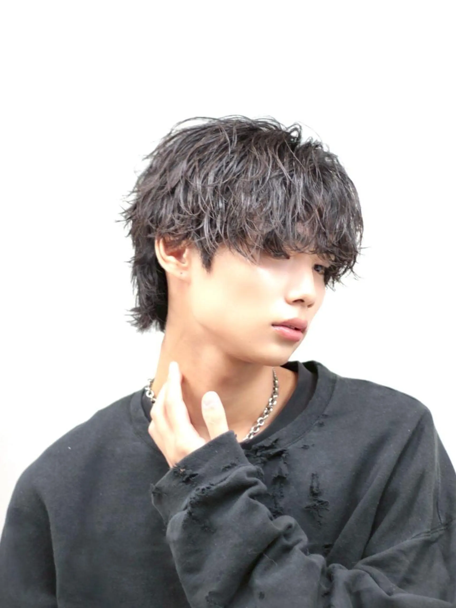 カラー *メンズ専門アカデミ ー🔥BLUCK🏁のヘアスタイル