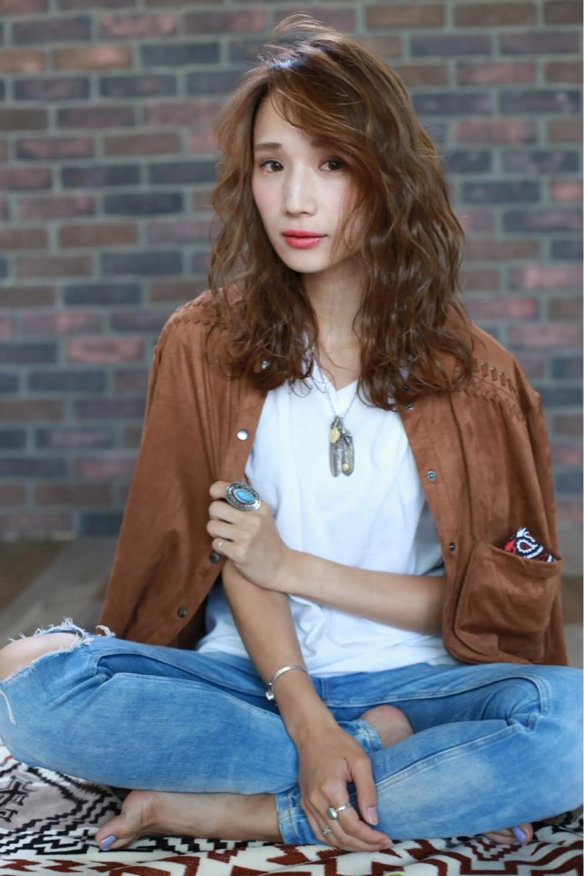 セミロング メンズヘア/レイヤー /ボブ山内春輝のヘアスタイル