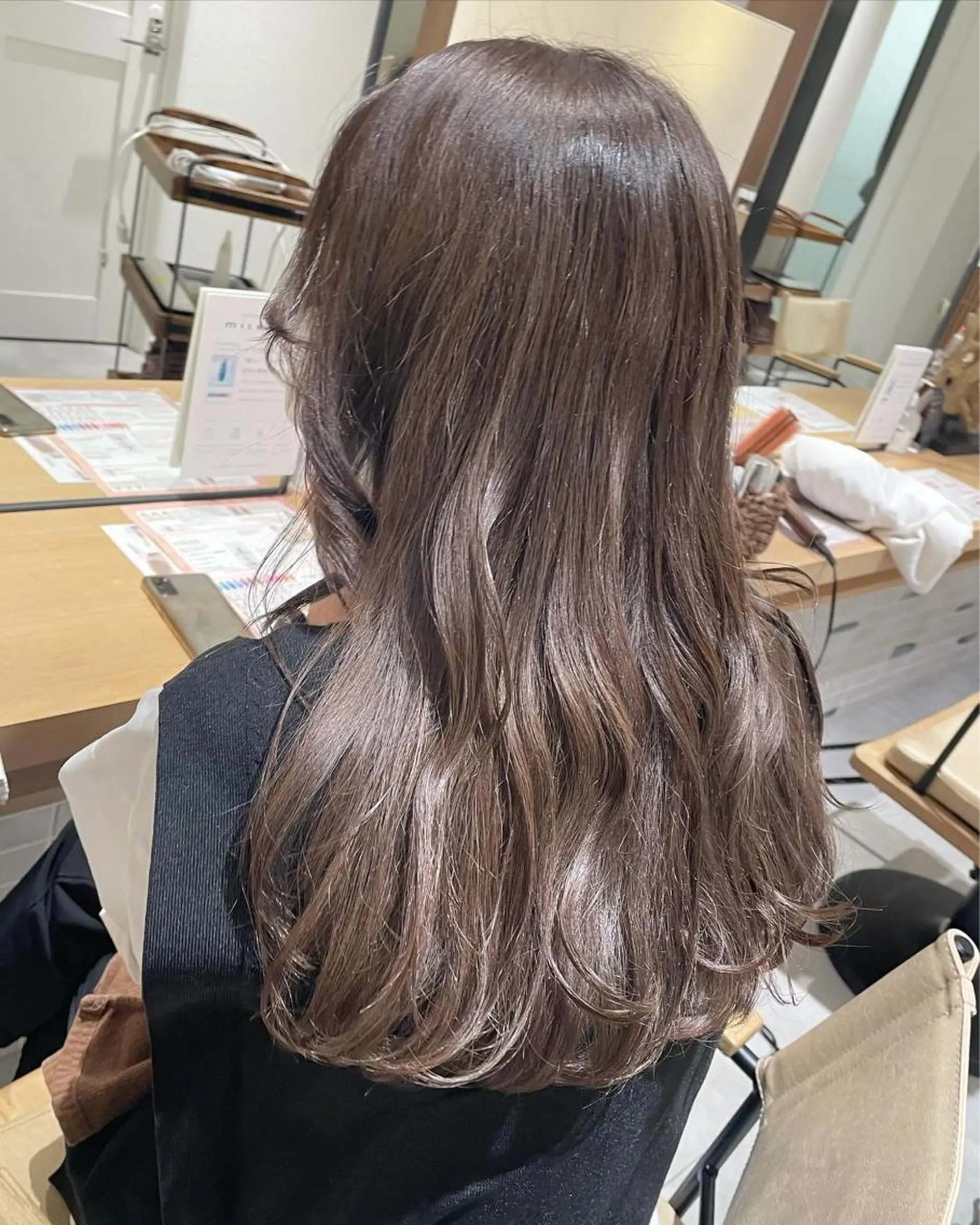 ロング カラー カット ヘアカラー 高木 櫻のヘアスタイル