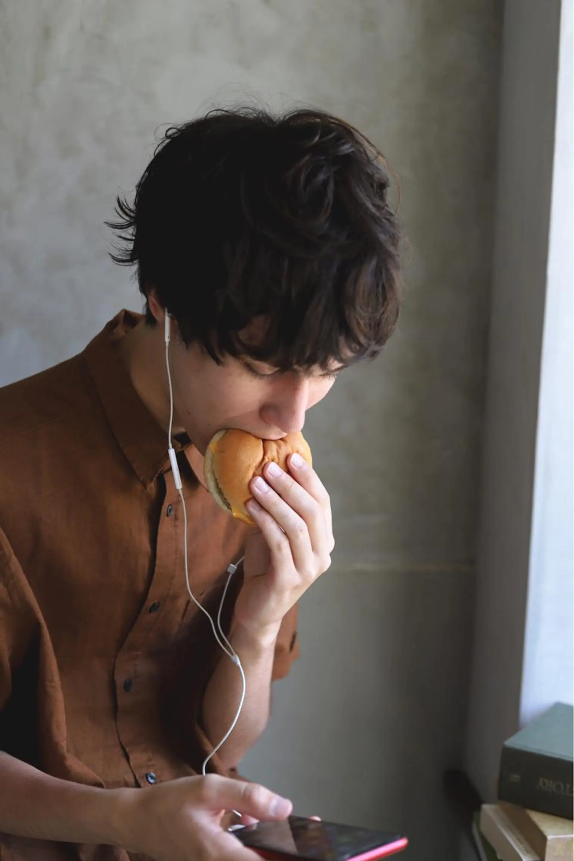 メンズ カット ヘアカラー 落合 優樹のヘアスタイル